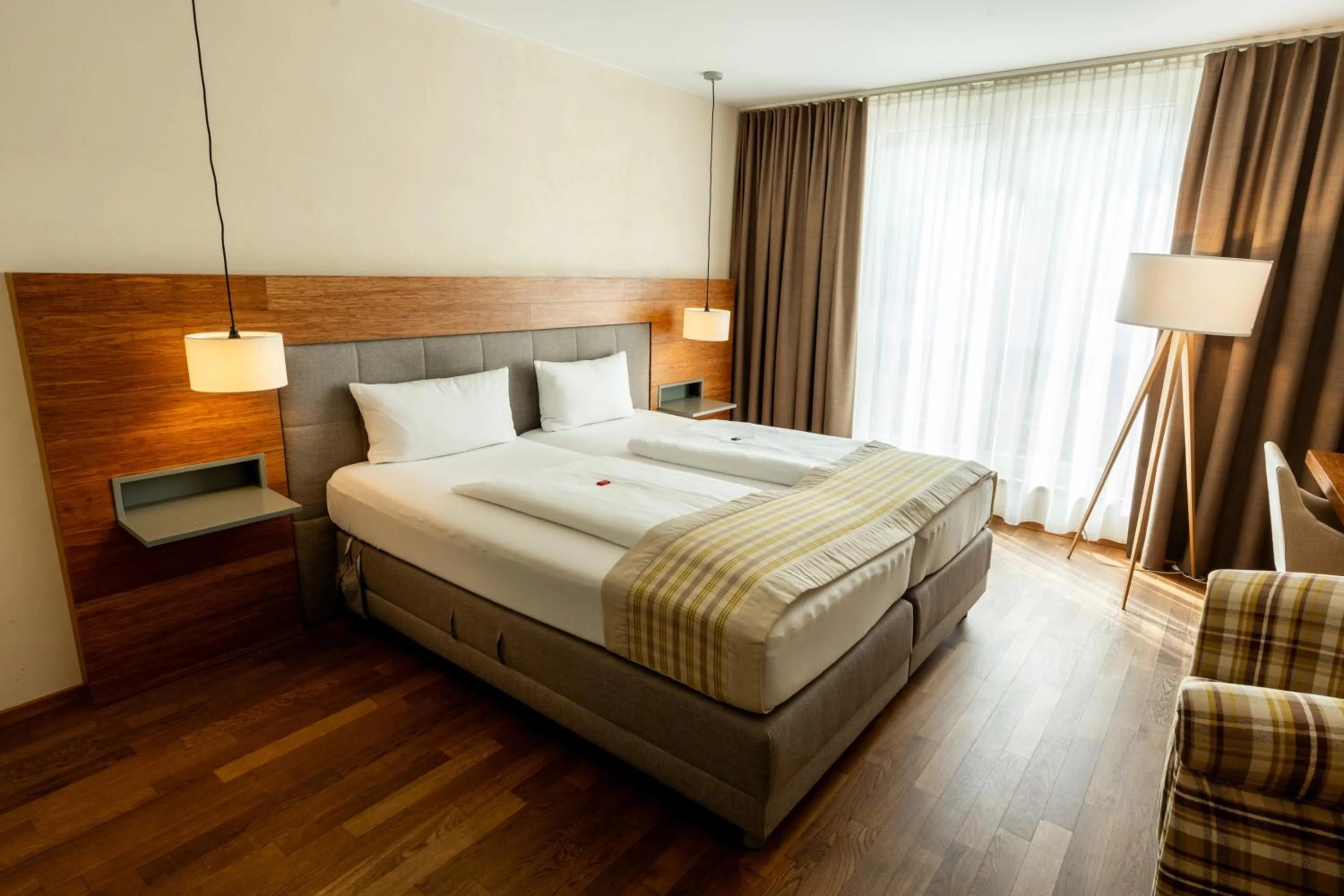 Bed in Restaurant Hotel Zum Storchen