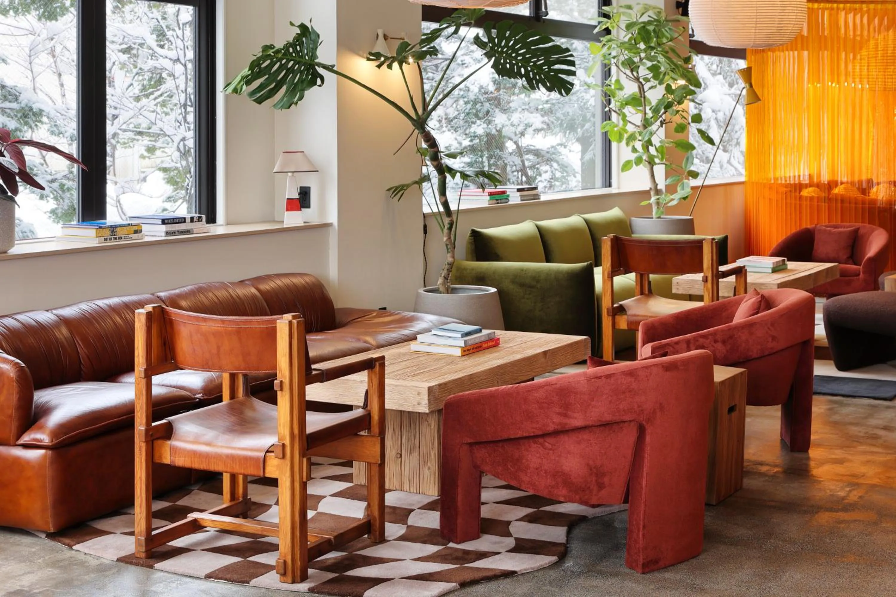 Lobby or reception in evo Hotel Hakuba