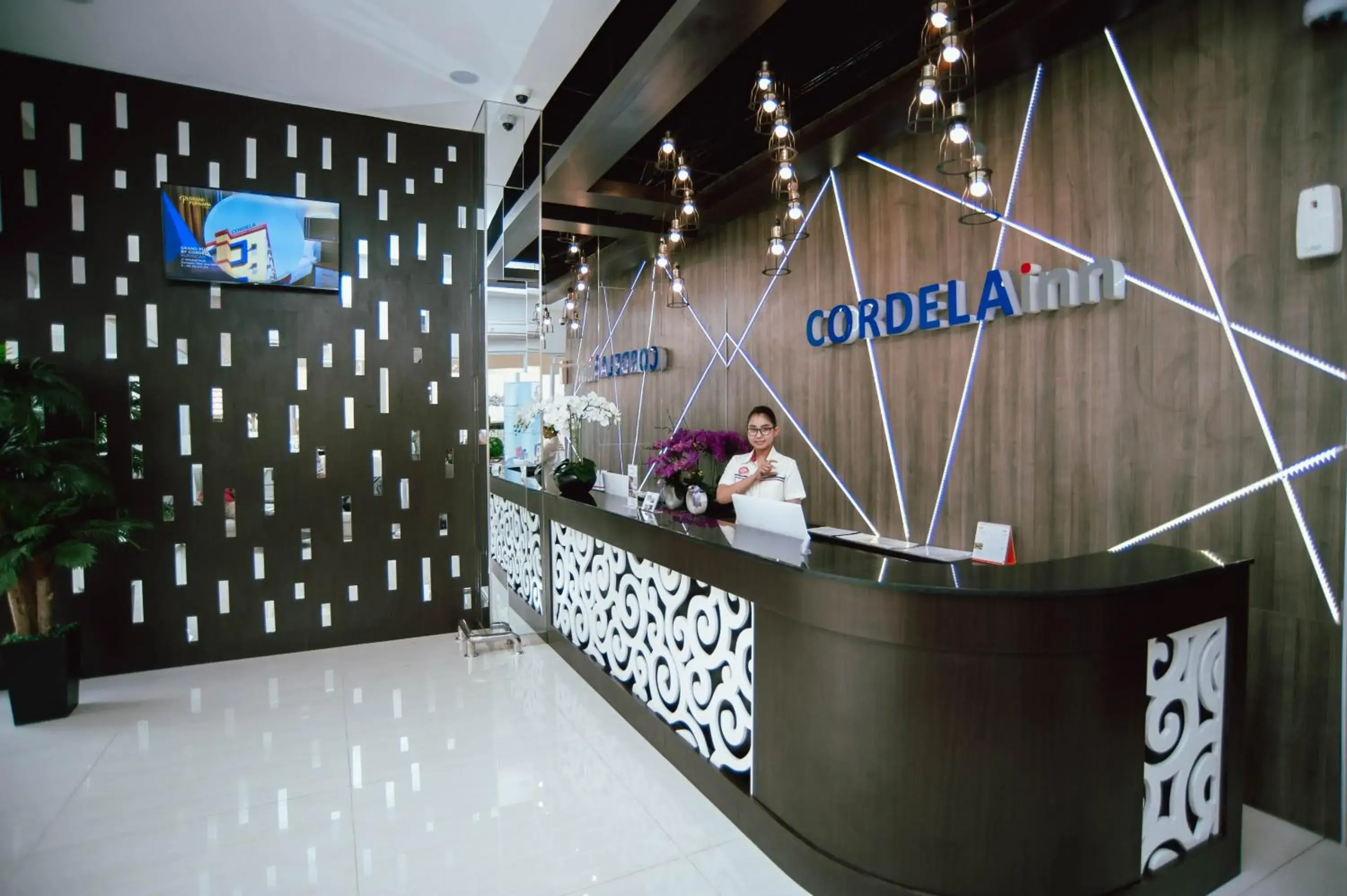 Lobby or reception in Cordela Inn R Sukamto Palembang Lobby or reception in Cordela Inn R Sukamto Palembang