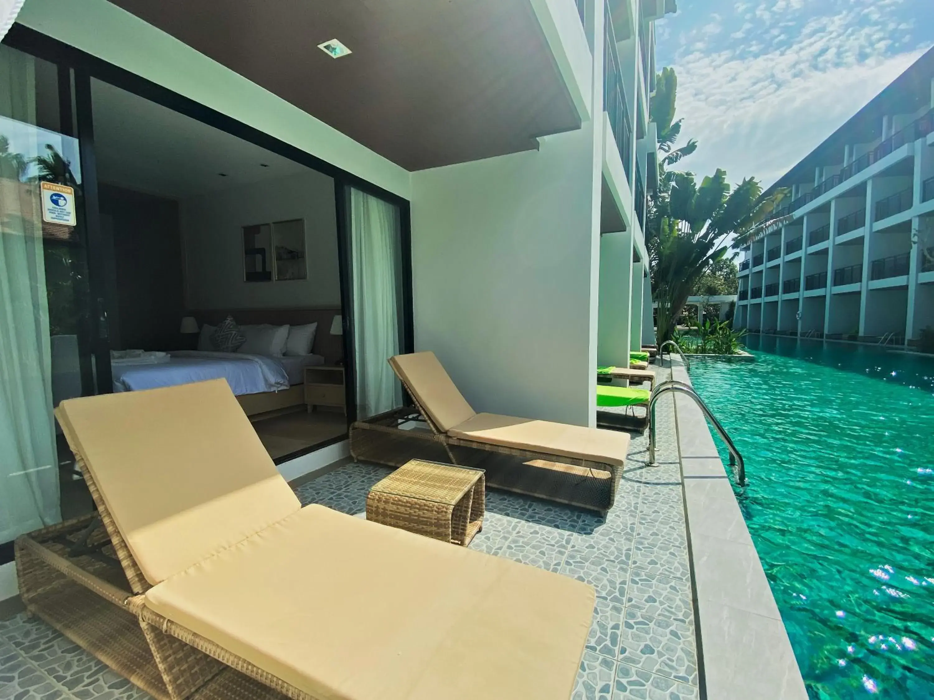 Swimming pool in Estella Phuket Mai Khao Beach Resort Swimming pool in Estella Phuket Mai Khao Beach Resort