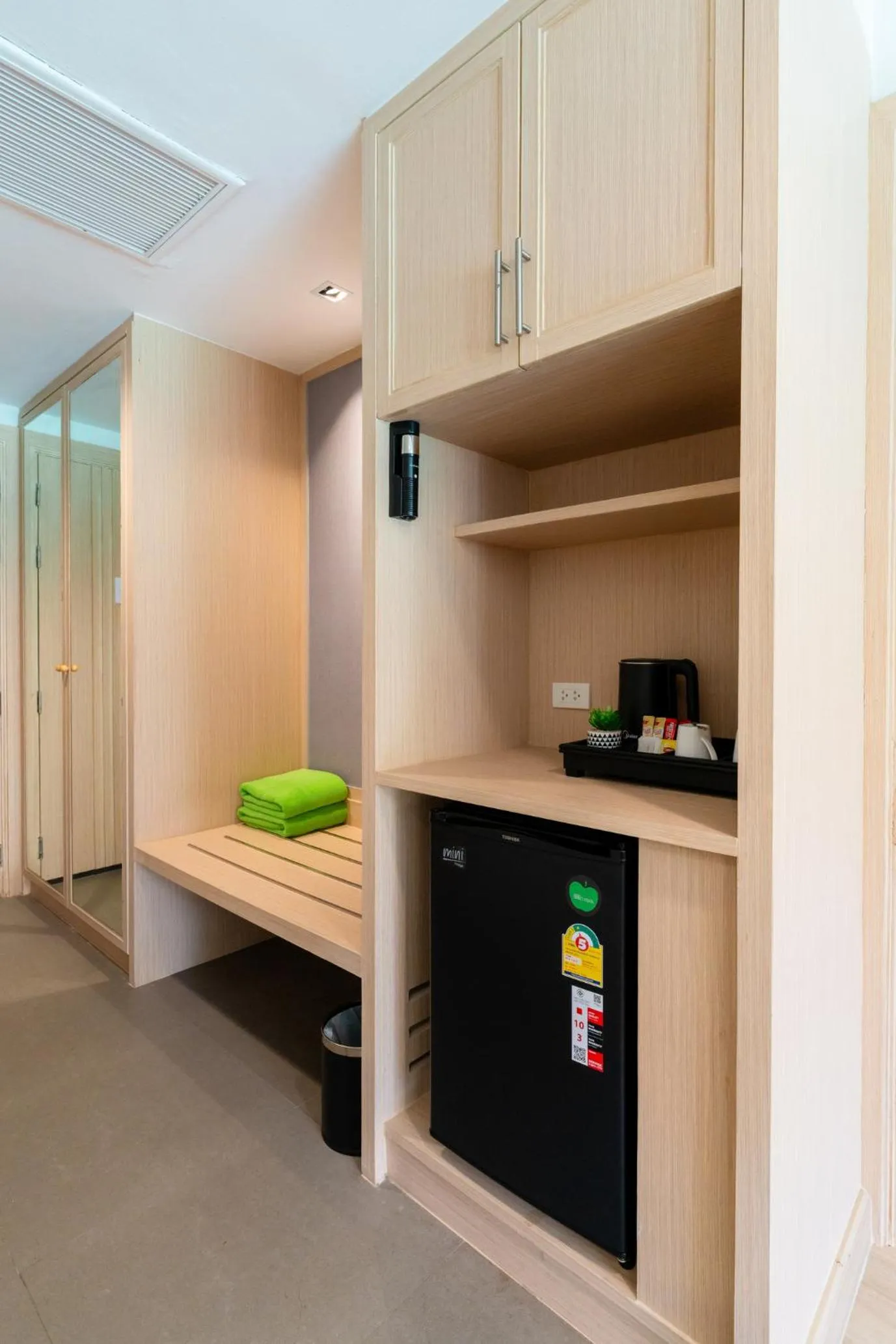 Kitchen or kitchenette in D Varee Mai Khao Beach Resort, Thailand