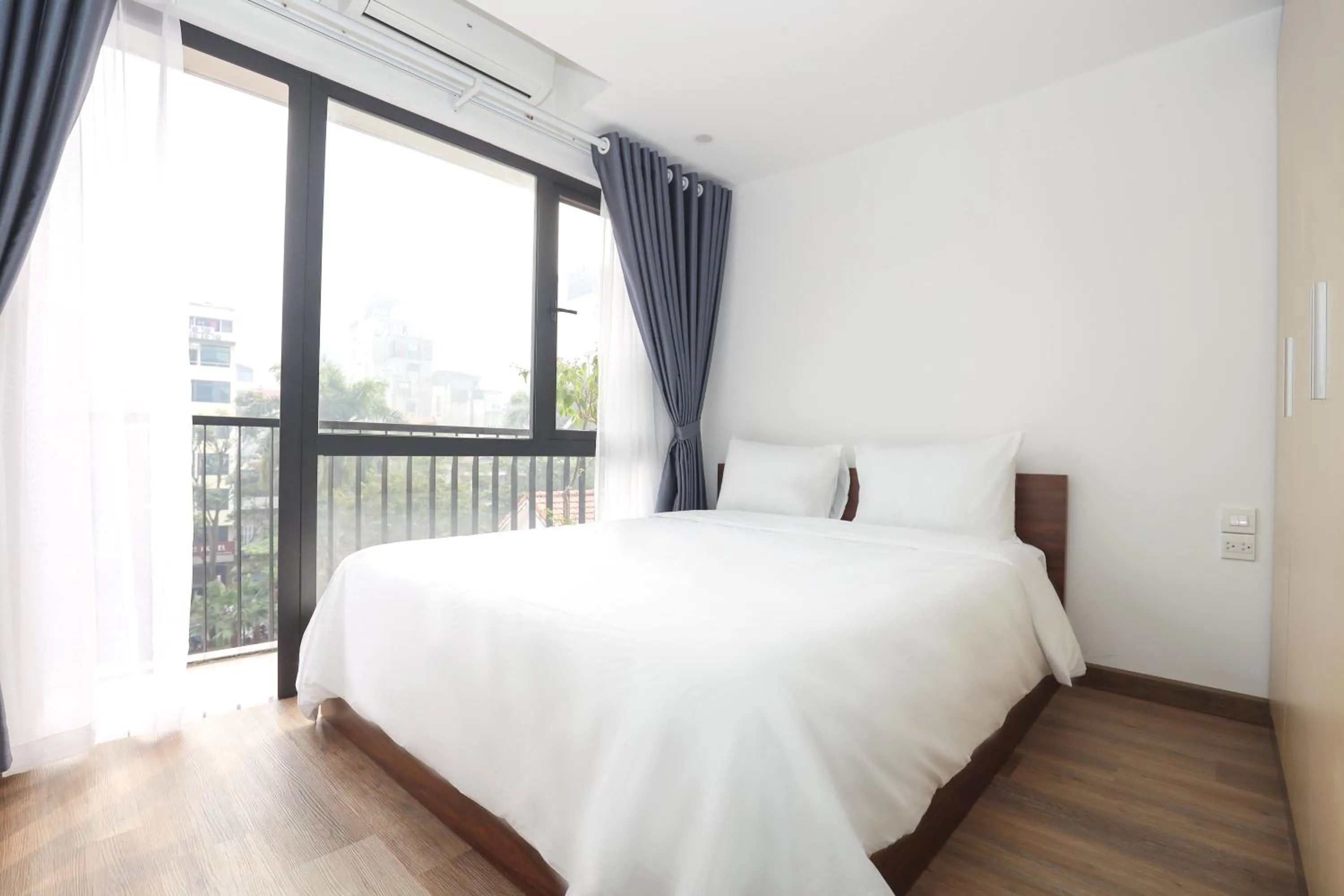 Bed in Wins Apartment