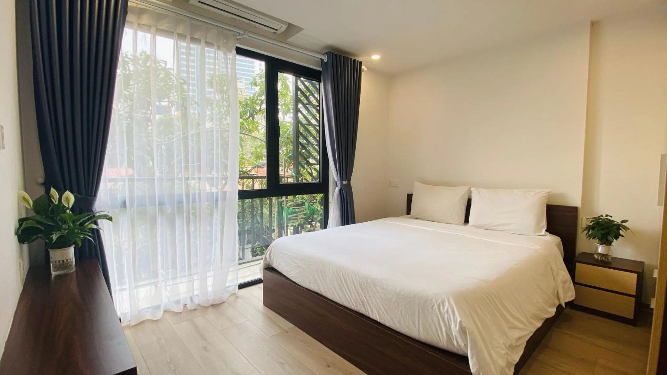 Bed in Wins Apartment