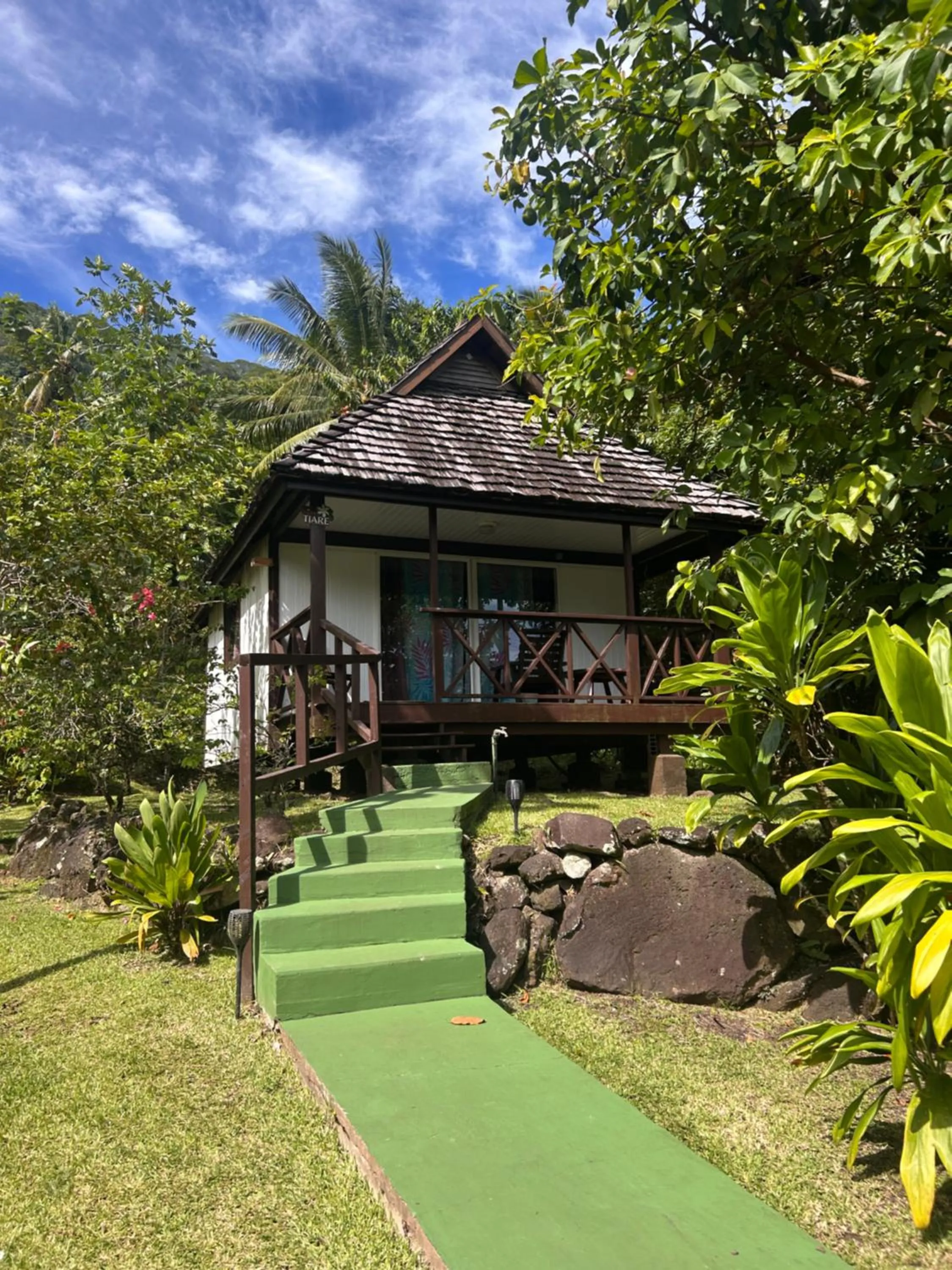 Property building in Pension Hibiscus Taha'a