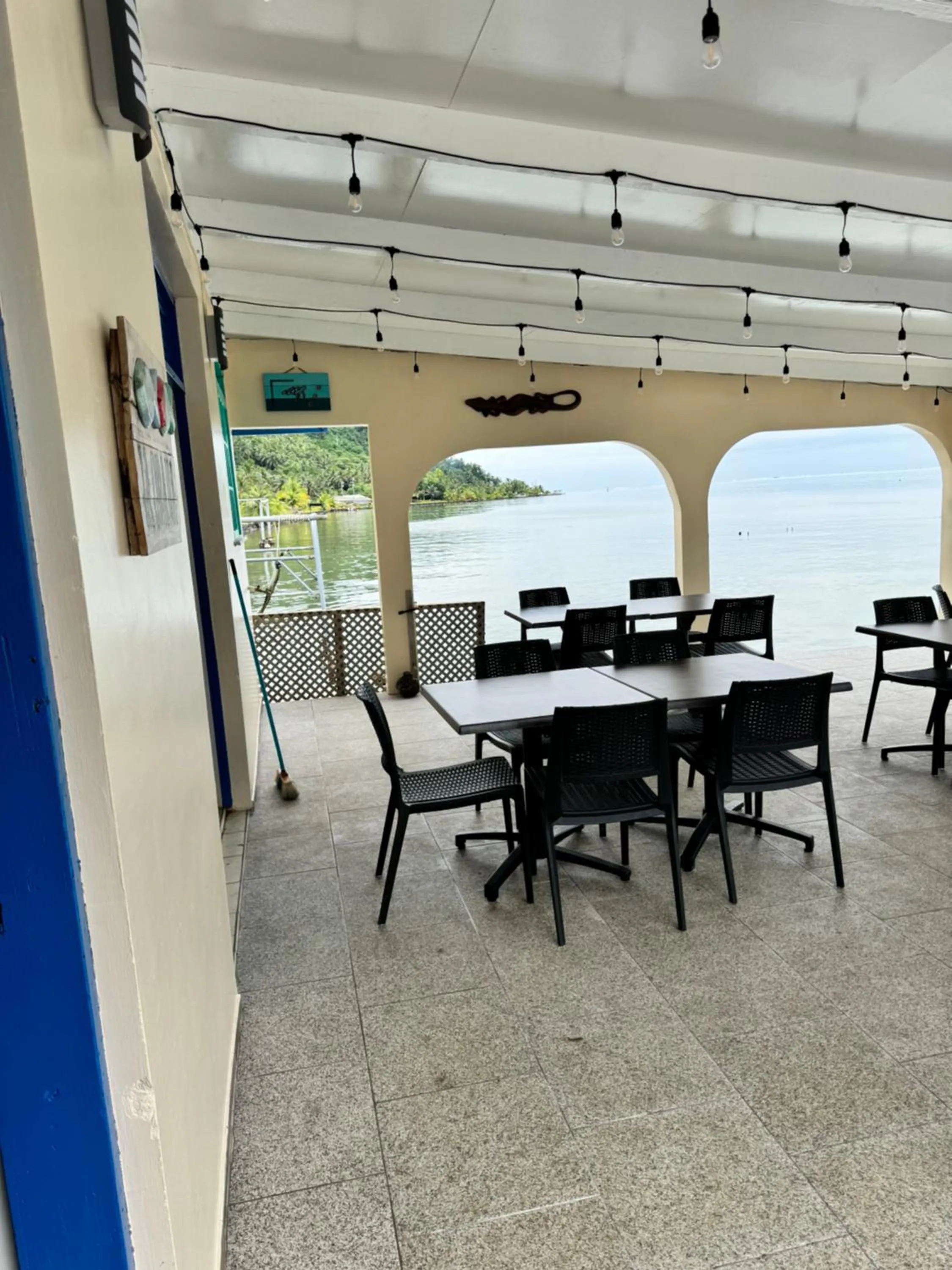 Natural landscape in Pension Hibiscus Taha'a