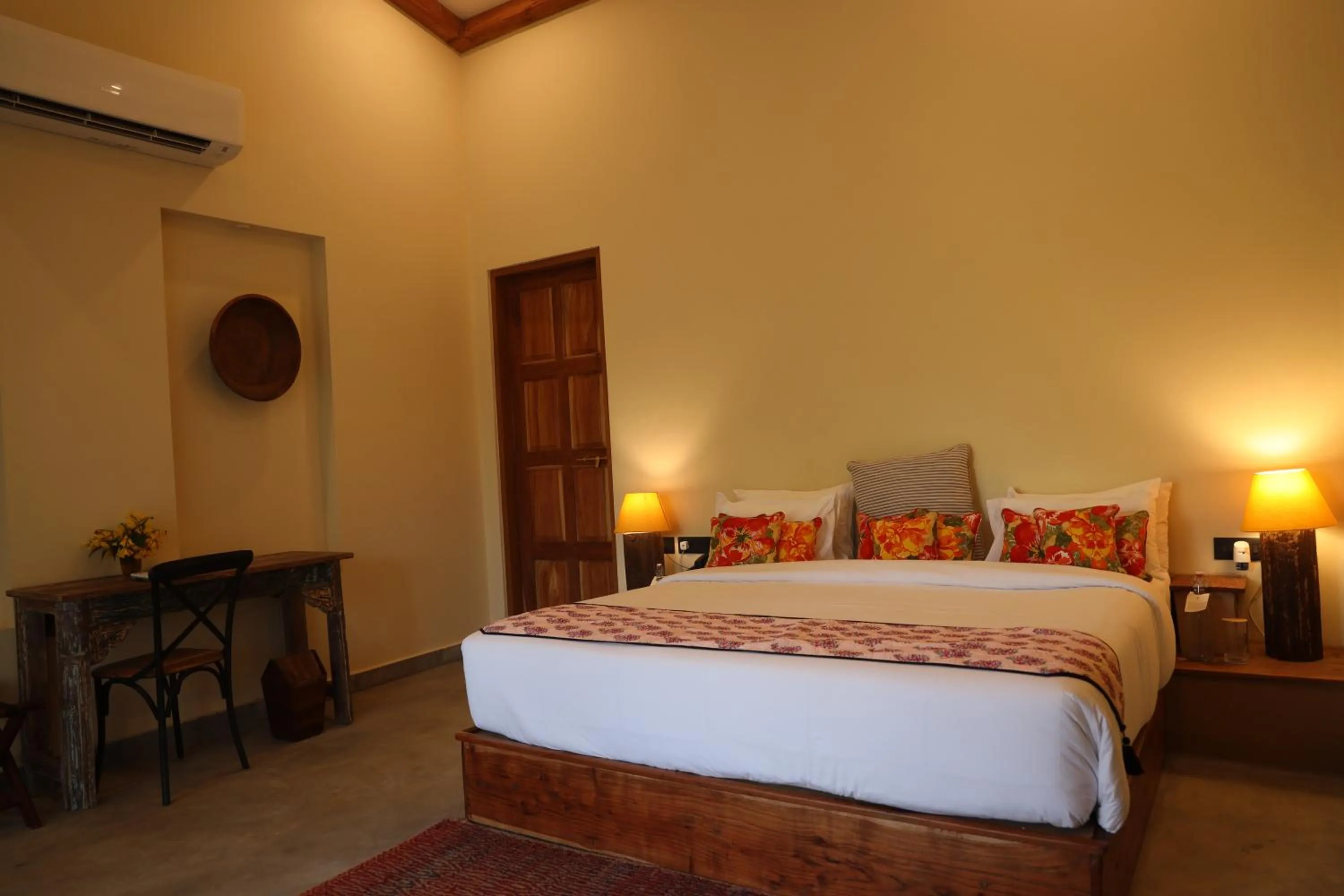 Bedroom, Bed in Anopura Jaipur