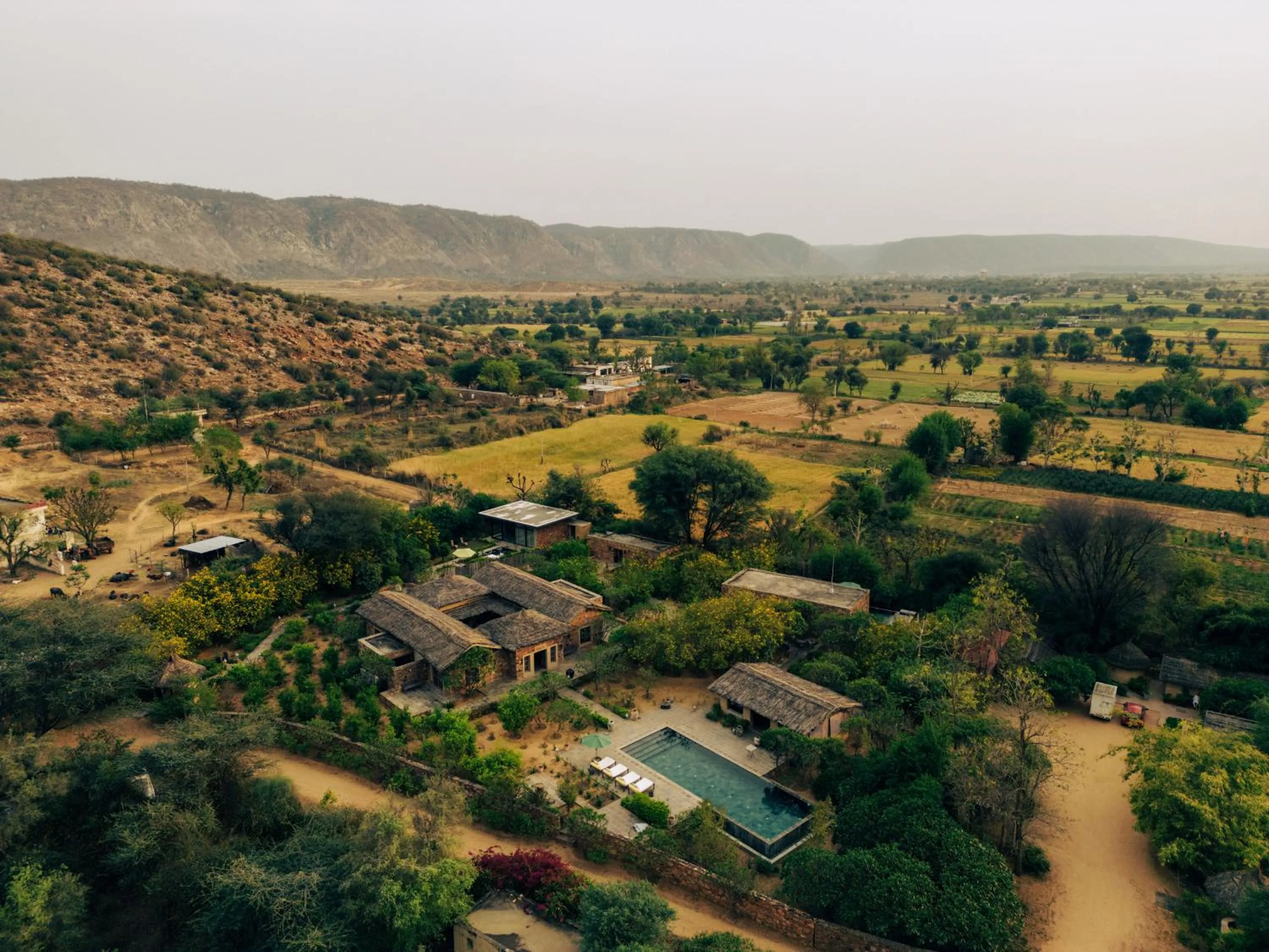 Bird's eye view in Anopura Jaipur