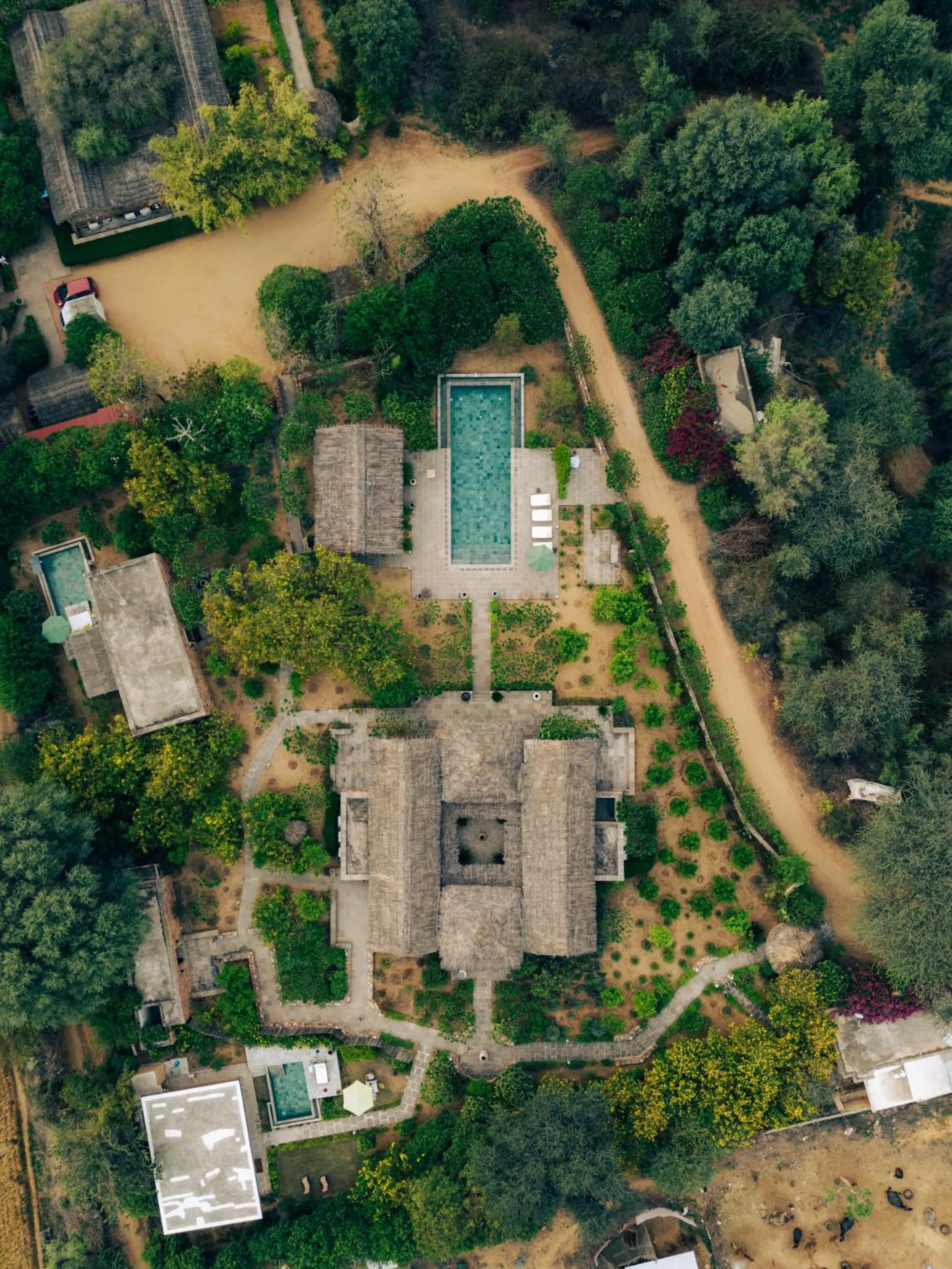 Natural landscape in Anopura Jaipur