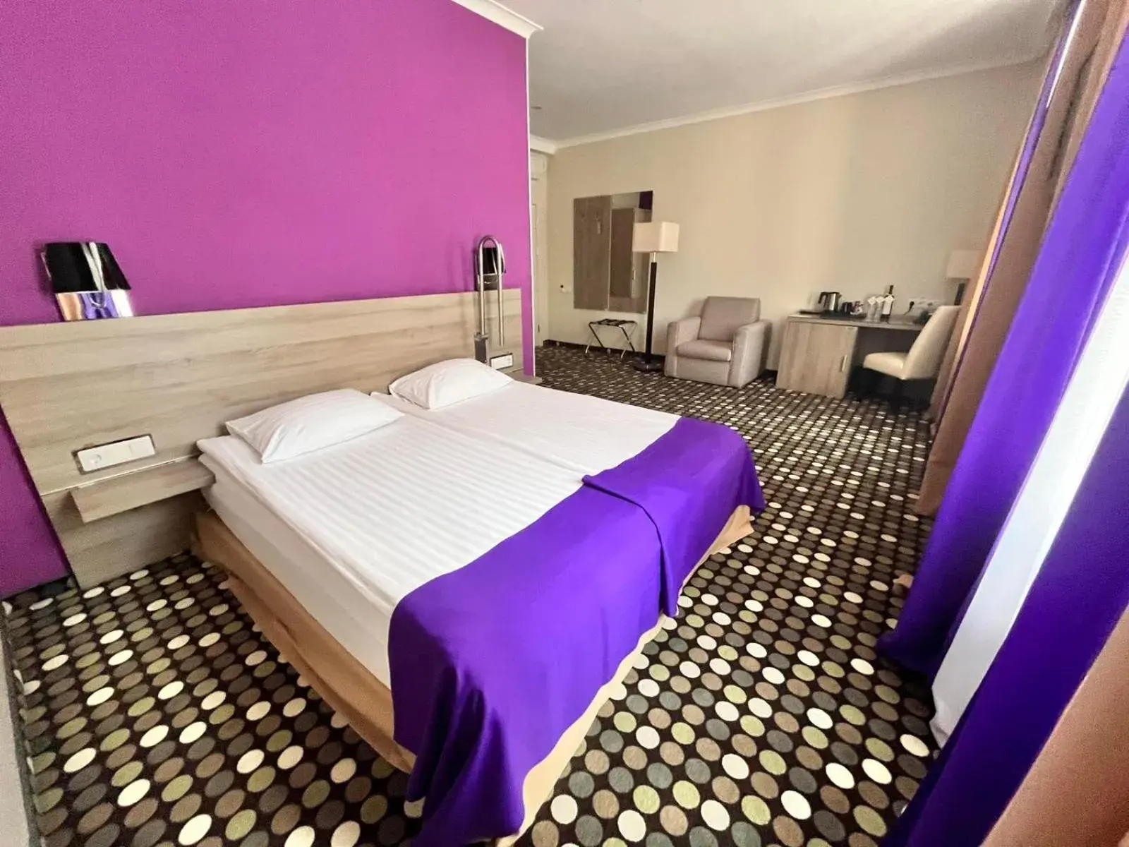 Queen Room - single occupancy - Disability Access in Optima Rivne Queen Room - single occupancy - Disability Access in Optima Rivne