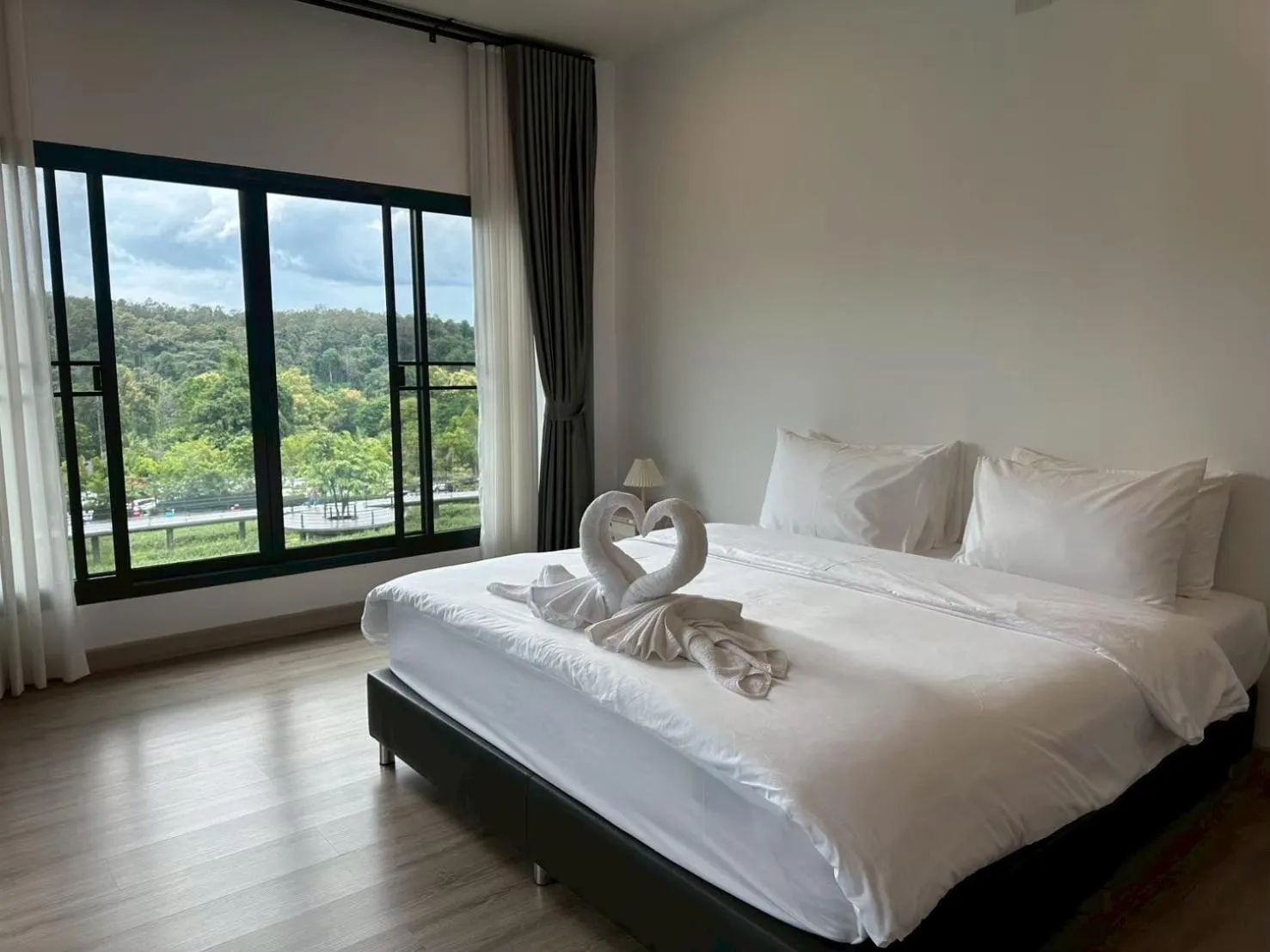 Property building, Bed in PASSA ผัสสะ Tea Plantation @Mae On