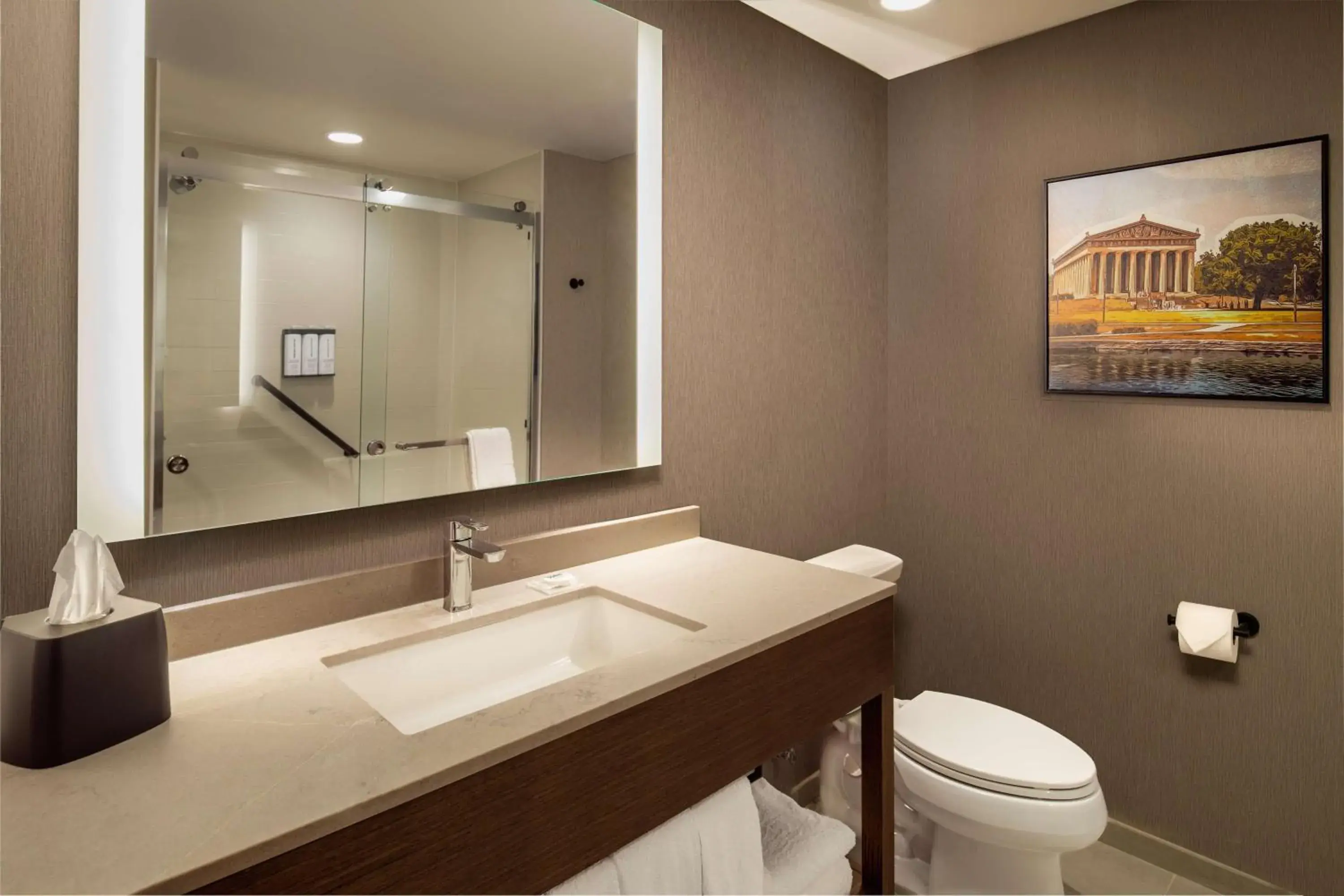 Bathroom in Hyatt Place Nashville/Green Hills Bathroom in Hyatt Place Nashville/Green Hills