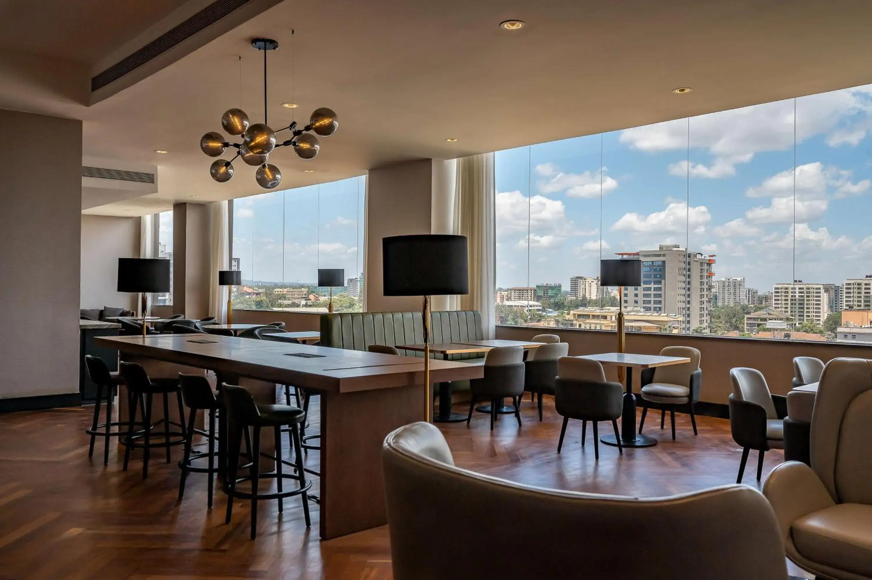 Lounge or bar in Hyatt Regency Nairobi Westlands Lounge or bar in Hyatt Regency Nairobi Westlands