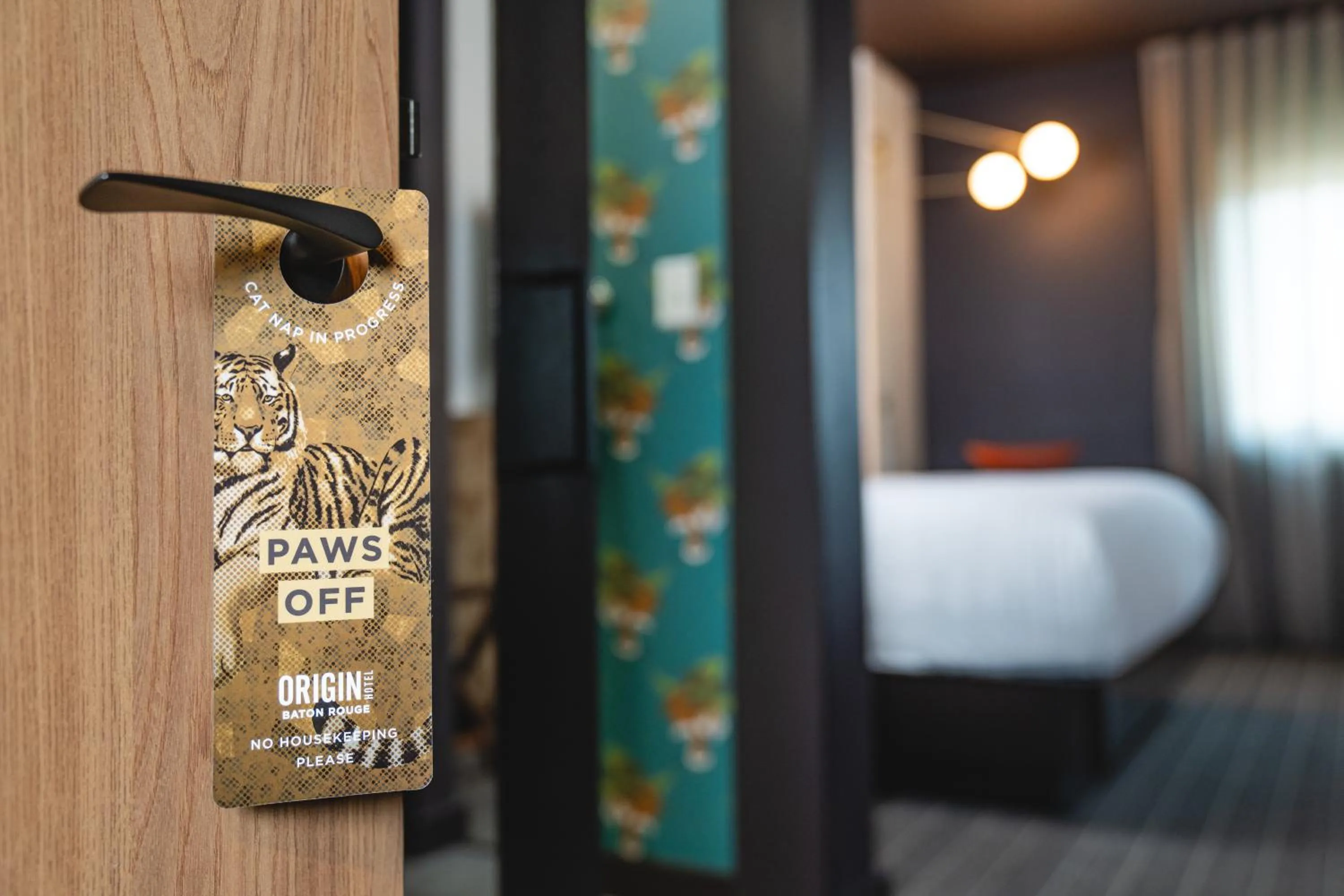 Bedroom, Bed in Origin Baton Rouge, a Wyndham Hotel