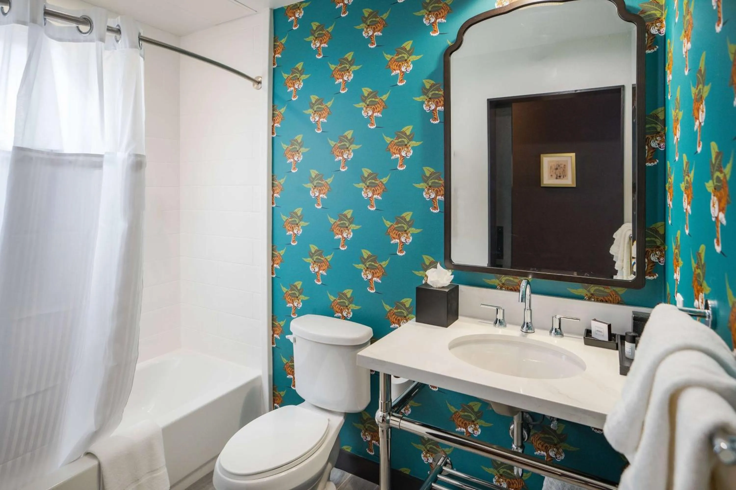 Bathroom in Origin Baton Rouge, a Wyndham Hotel