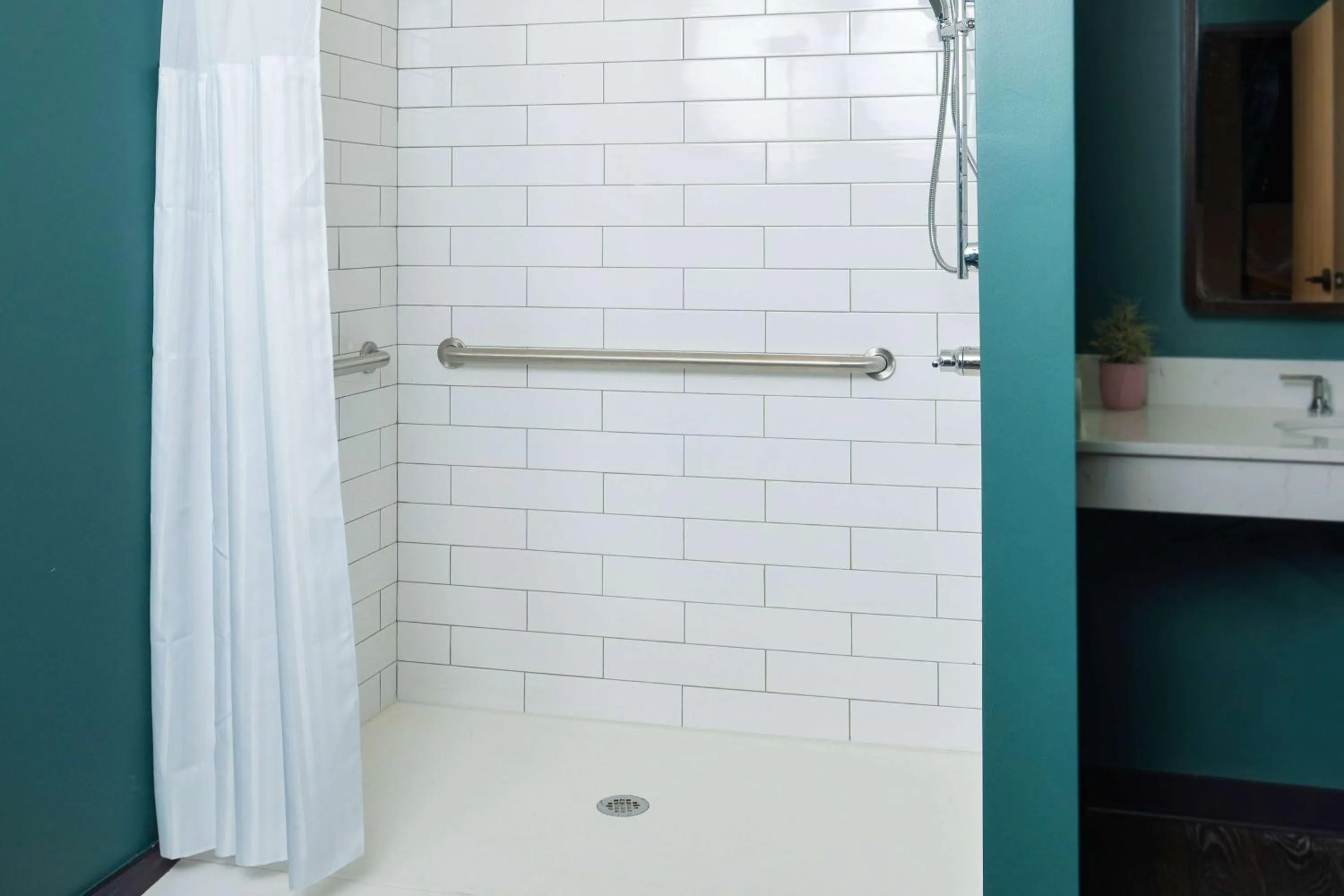 Bathroom in Origin Baton Rouge, a Wyndham Hotel