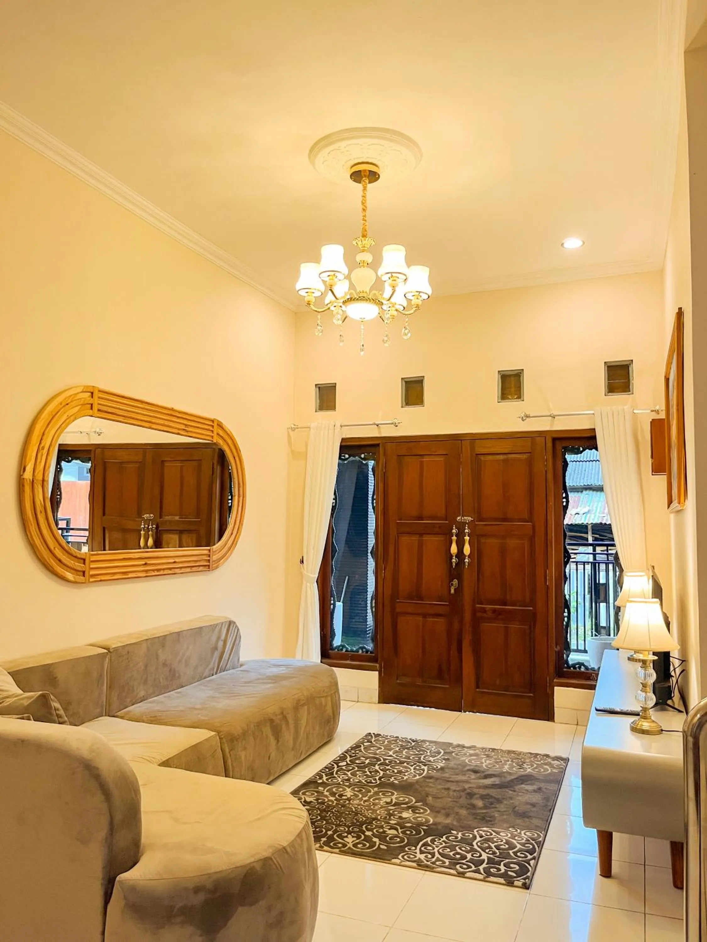 Living room in Homestay Kamar Tamu Gedongkiwo