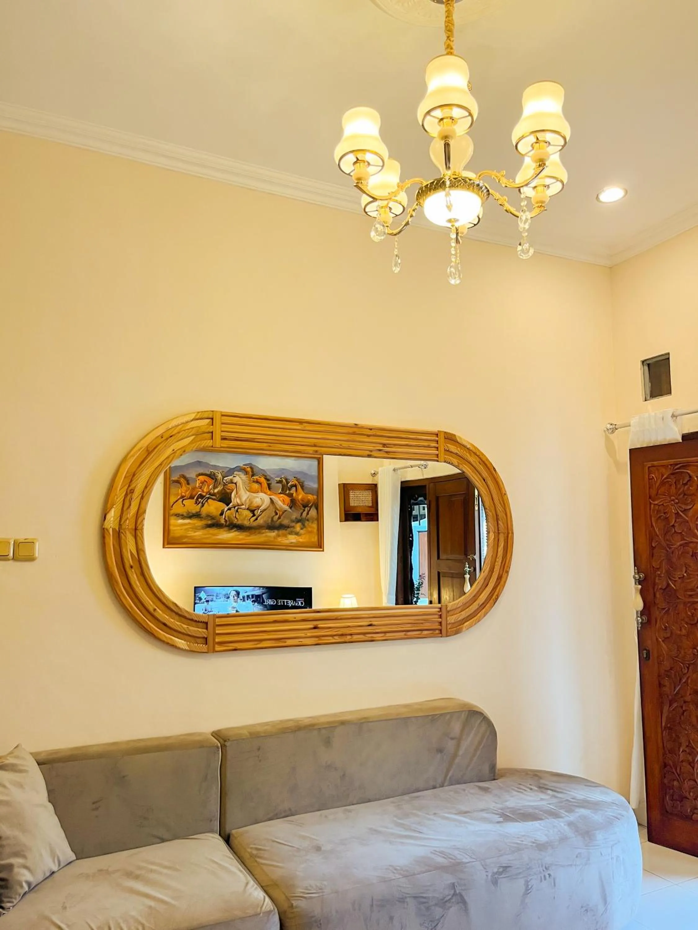 Living room in Homestay Kamar Tamu Gedongkiwo