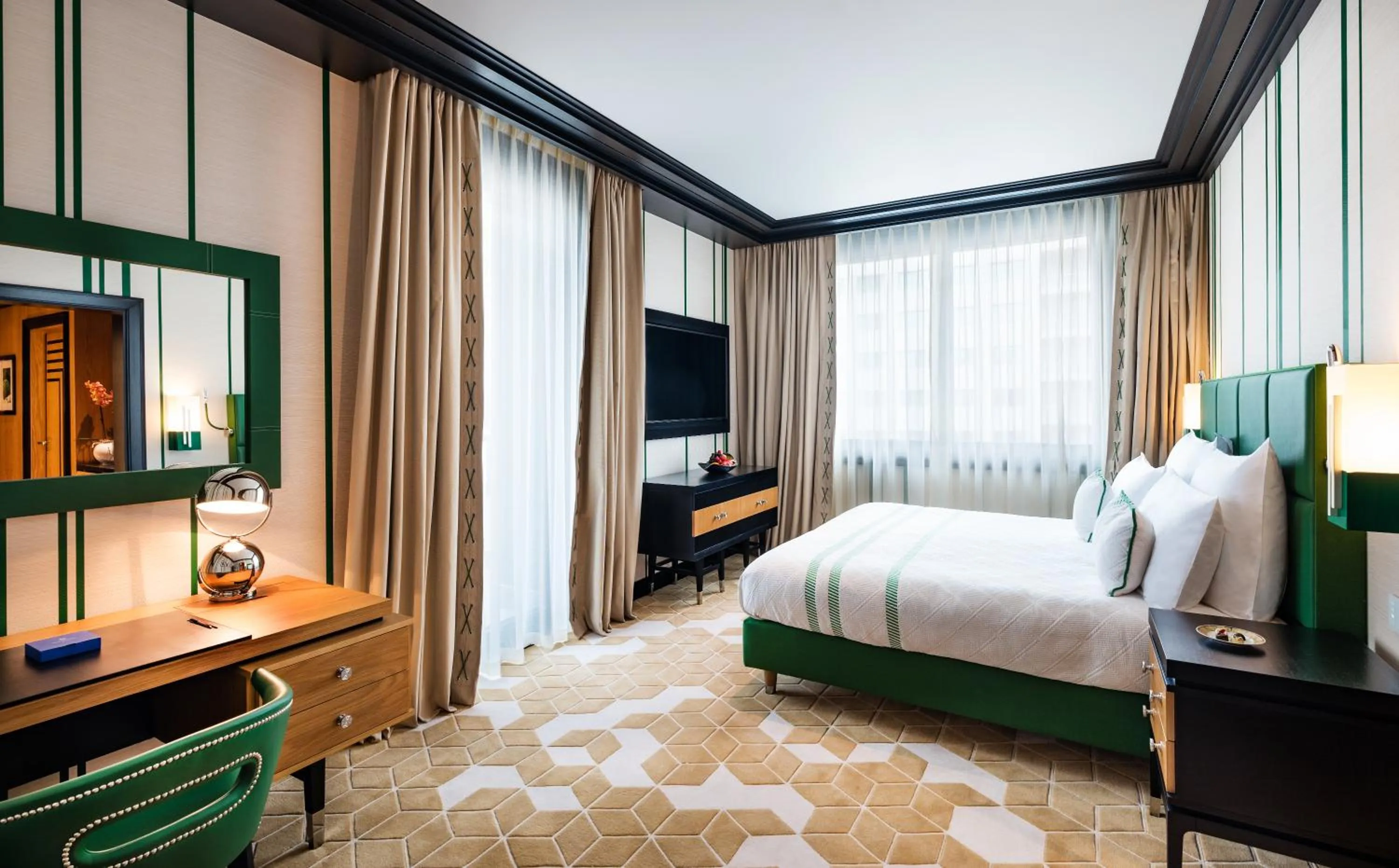 Bed in Dinamo Hotel Baku