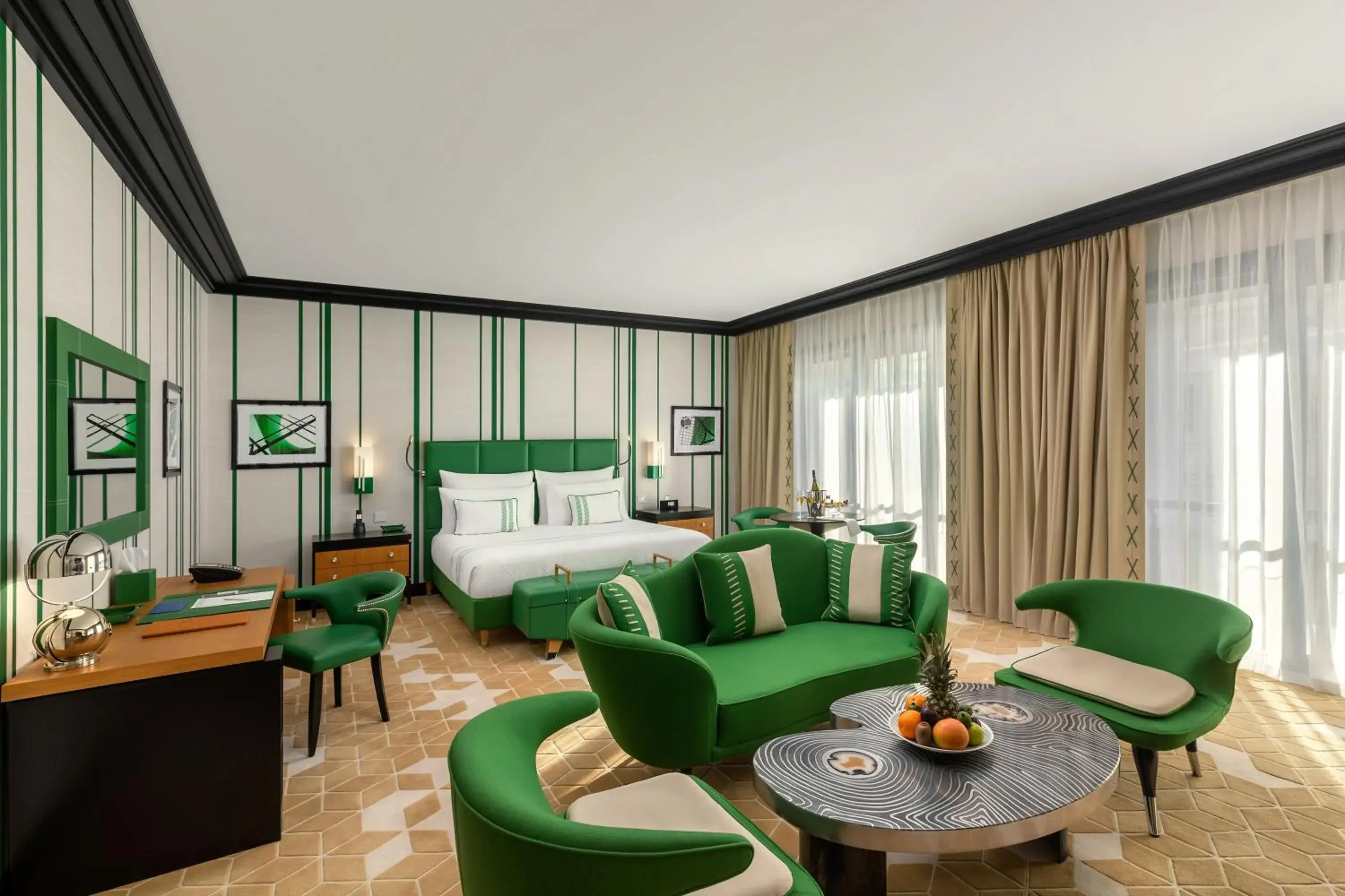 Living room, Bed in Dinamo Hotel Baku Living room, Bed in Dinamo Hotel Baku