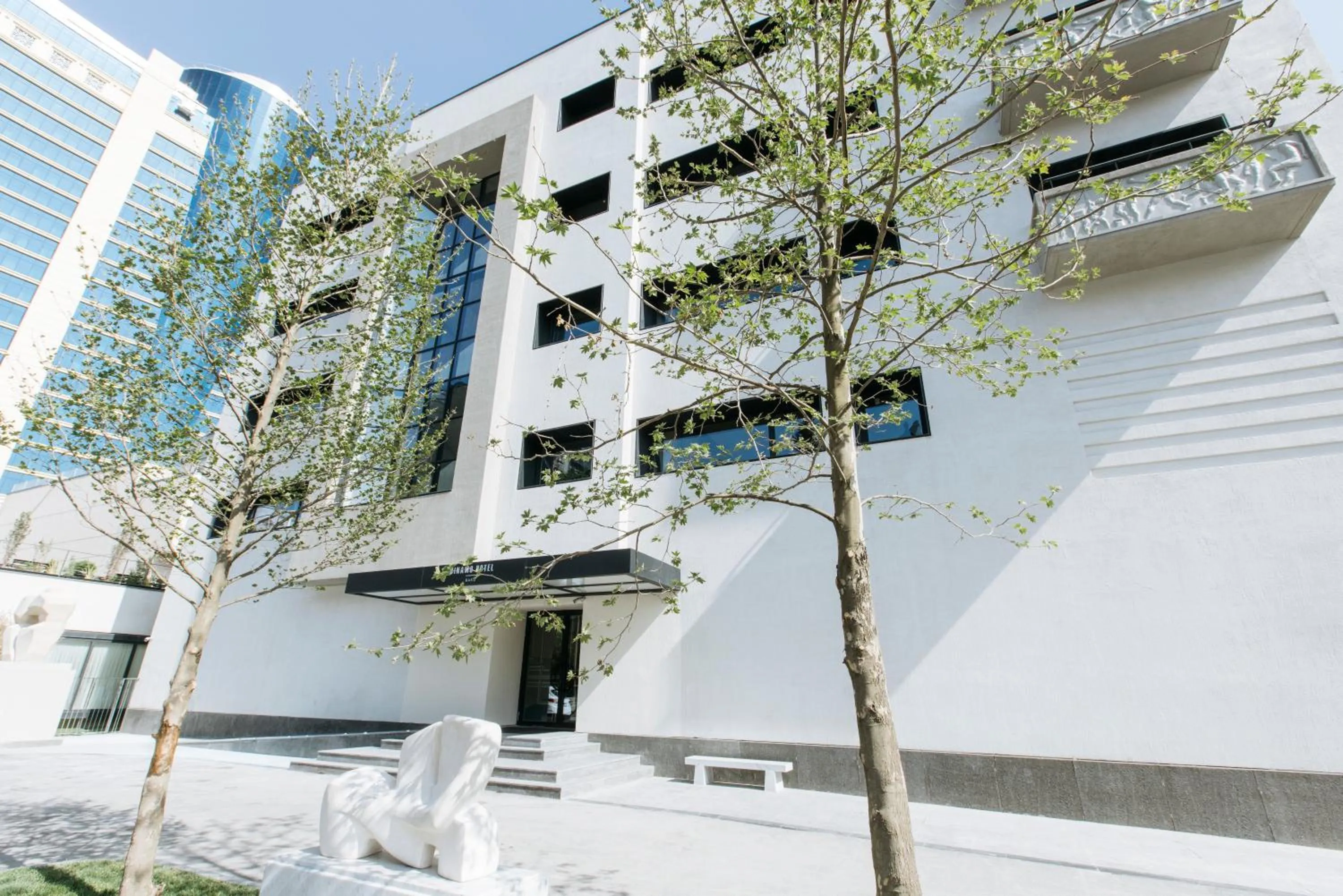 Property building in Dinamo Hotel Baku