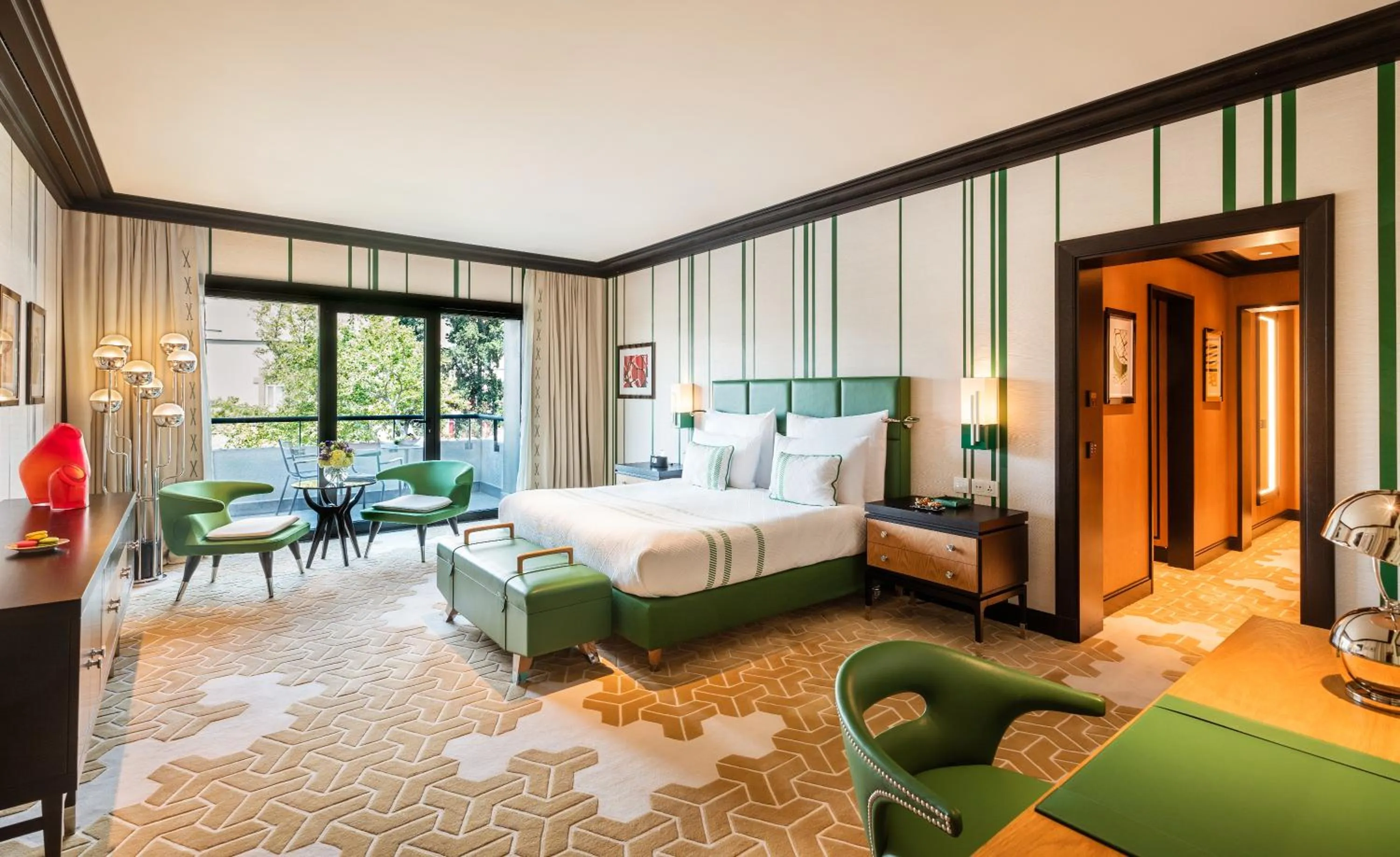 Bed in Dinamo Hotel Baku