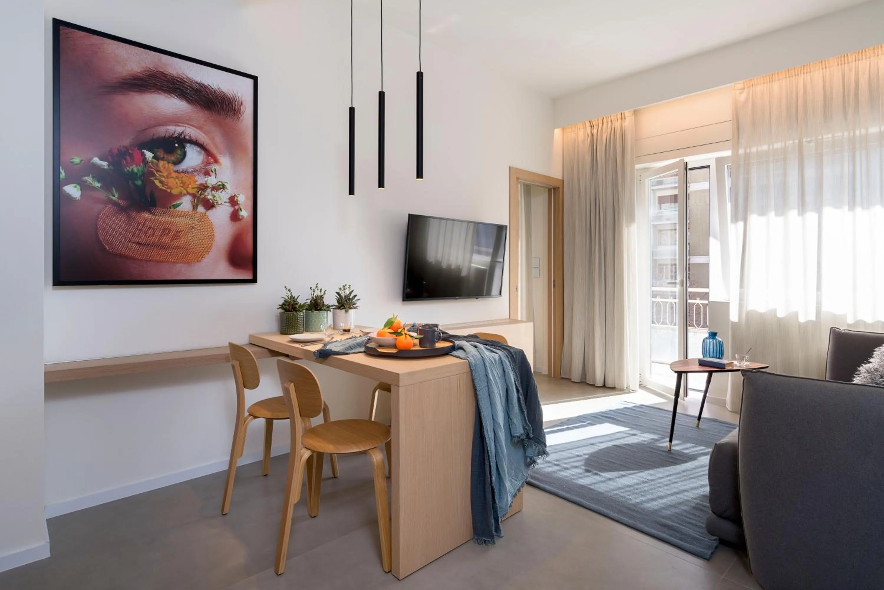 Living room in Catania Smart Apartments