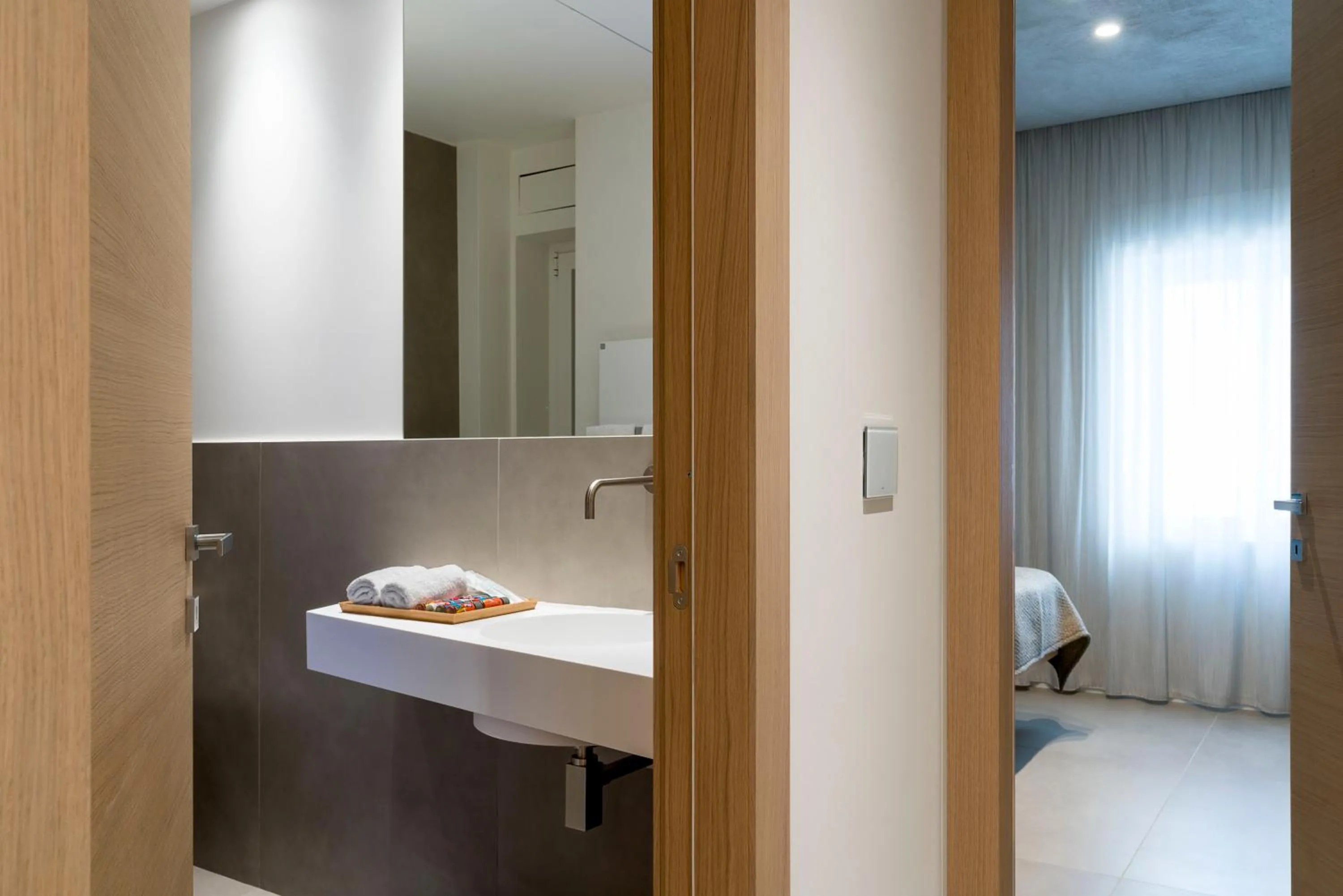 Bathroom in Catania Smart Apartments
