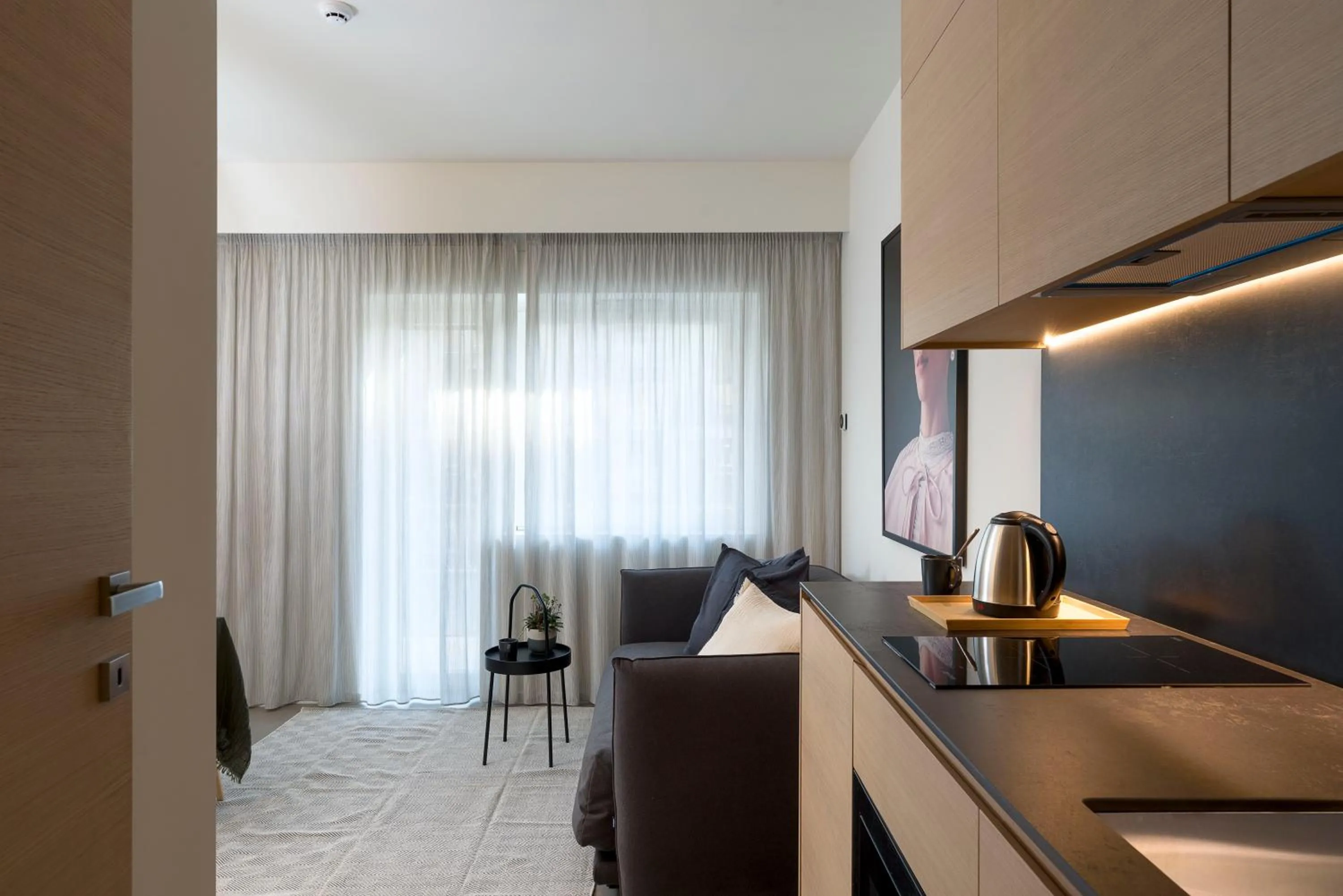 Kitchen or kitchenette in Catania Smart Apartments