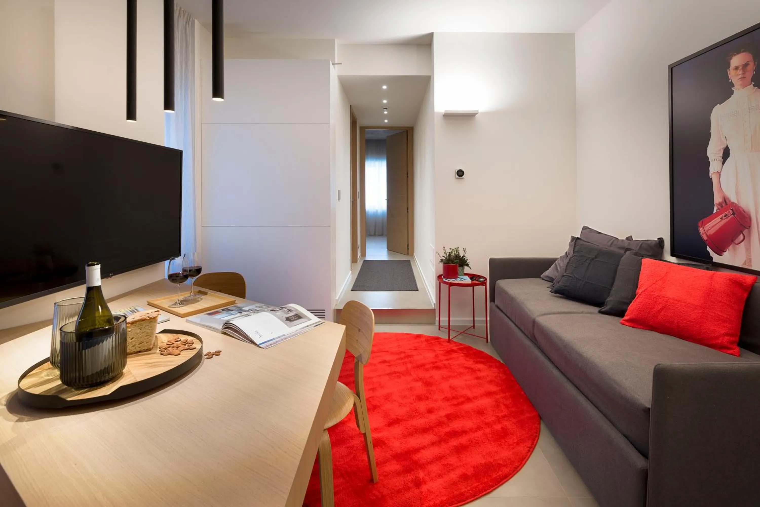 Living room in Catania Smart Apartments