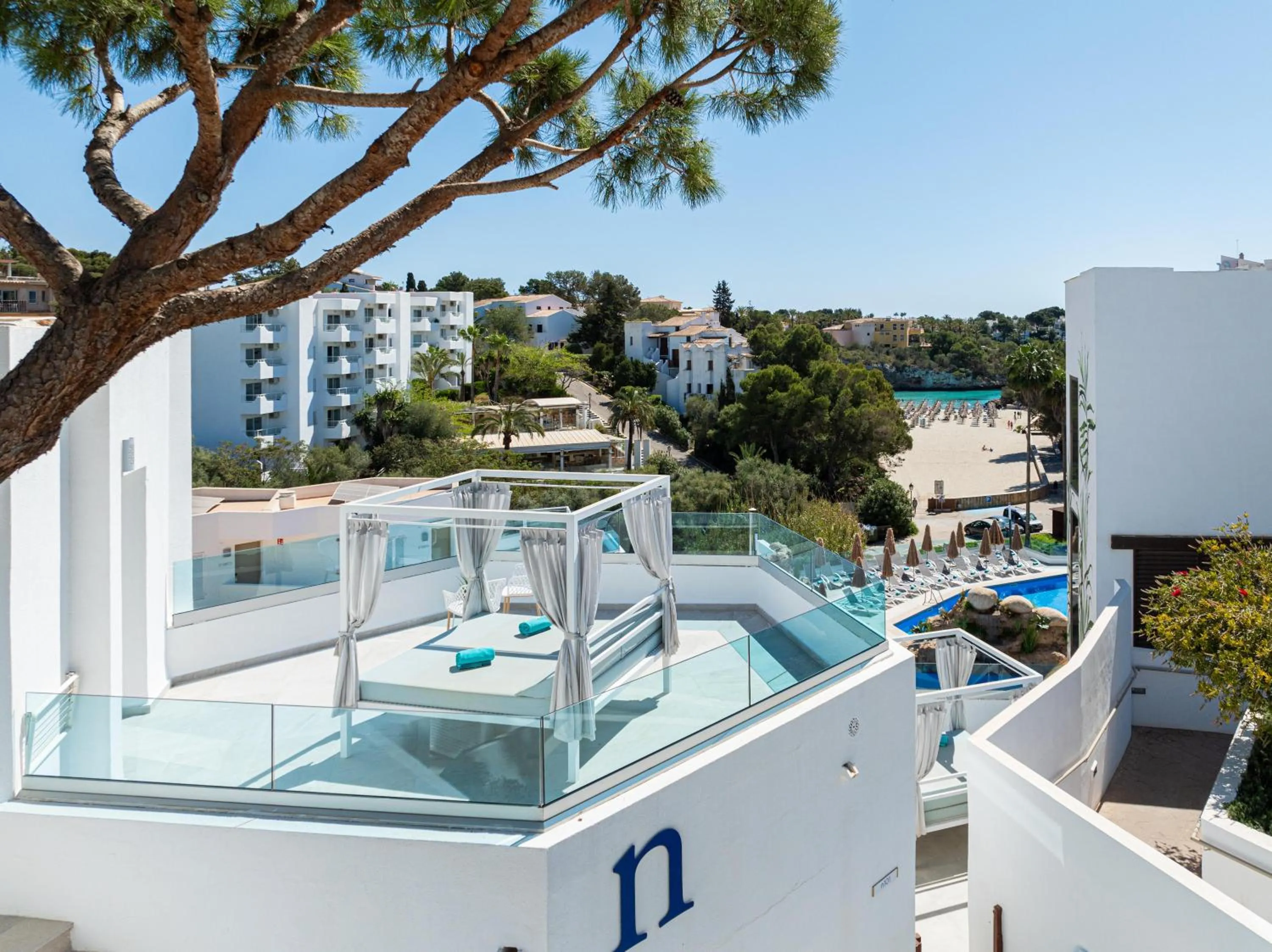 Balcony/Terrace in MarSenses Ferrera Blanca Hotel - Adults Only