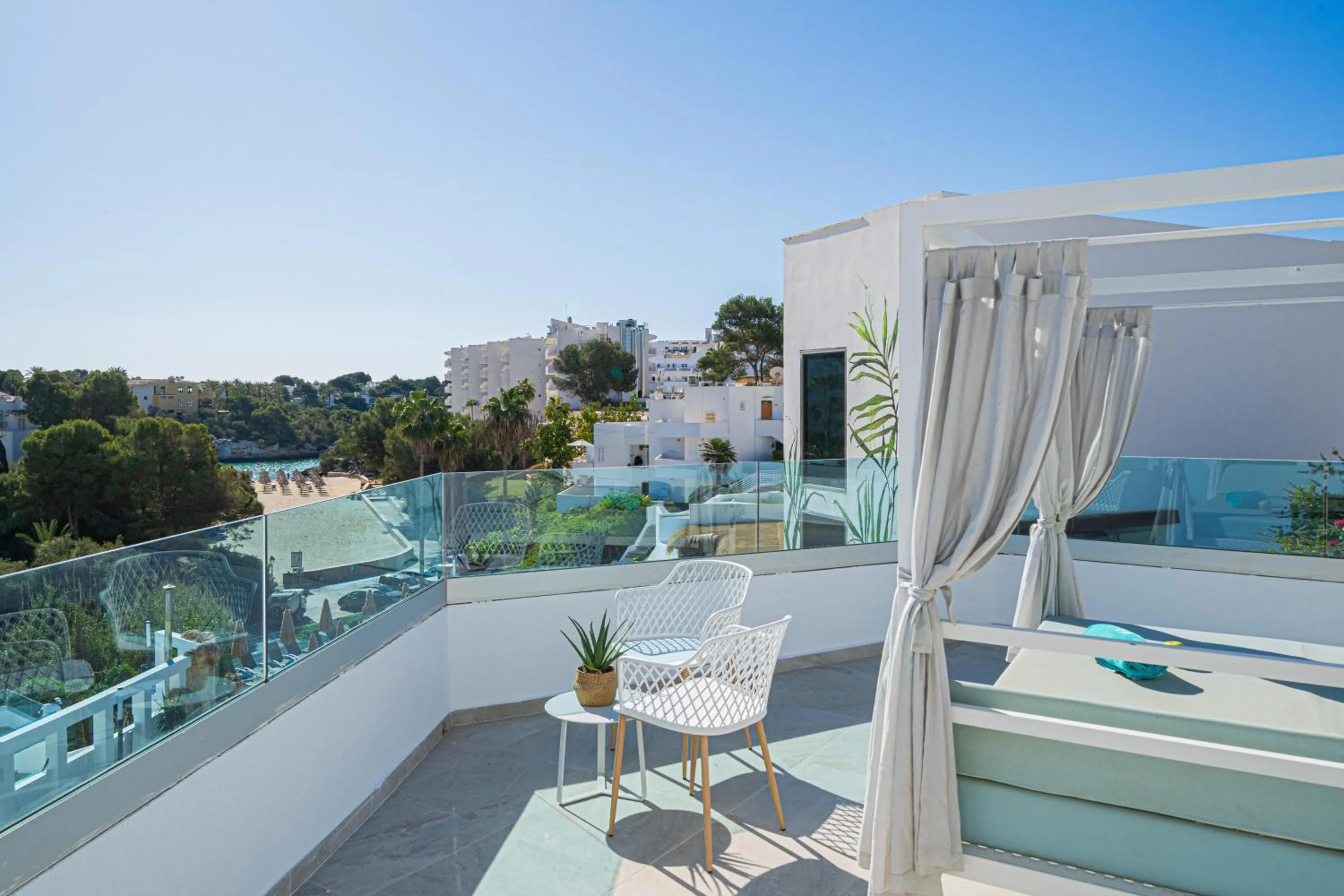 Balcony/Terrace in MarSenses Ferrera Blanca Hotel - Adults Only