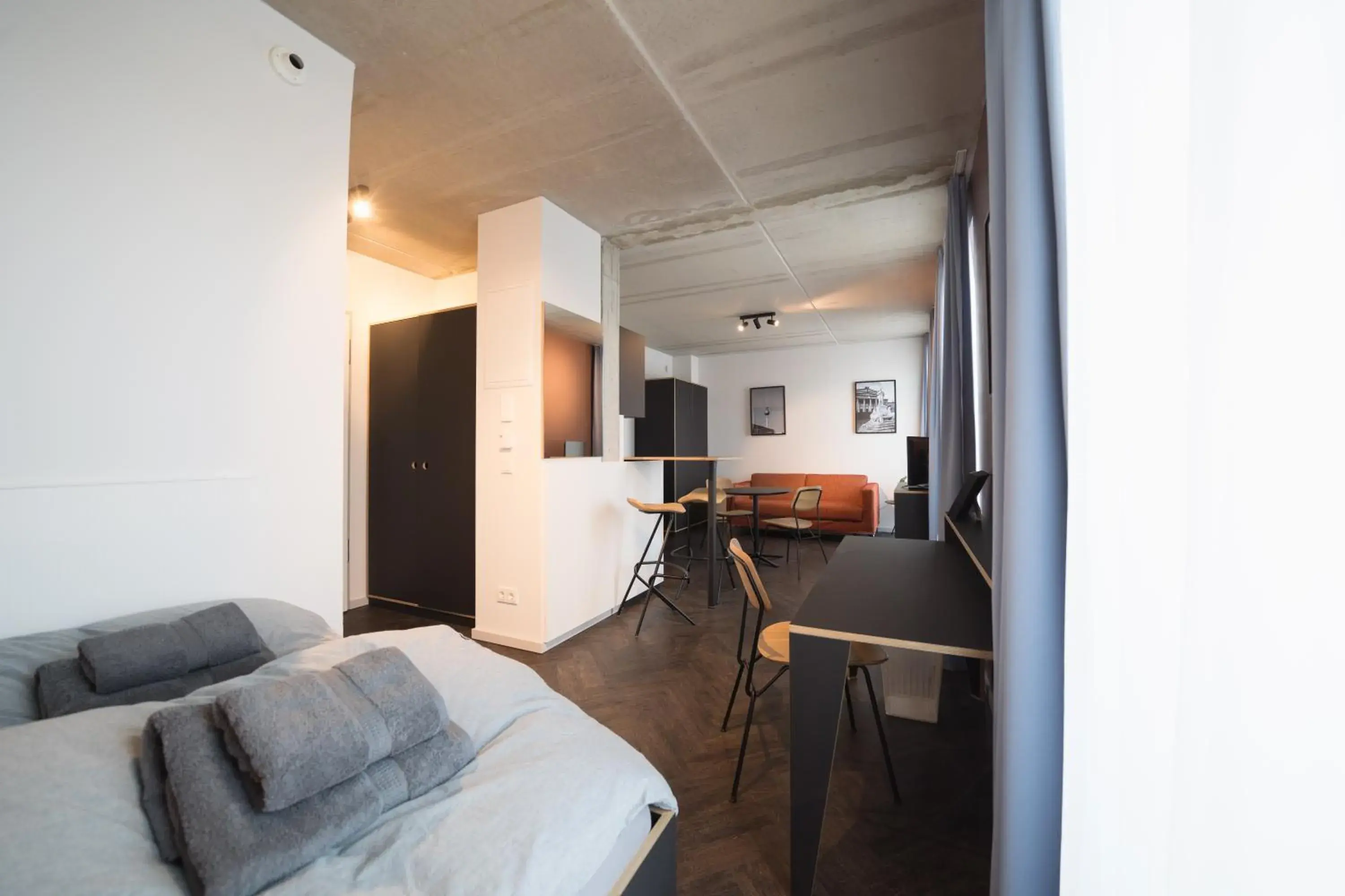 Living room, Bed in NEOApartments Living room, Bed in NEOApartments