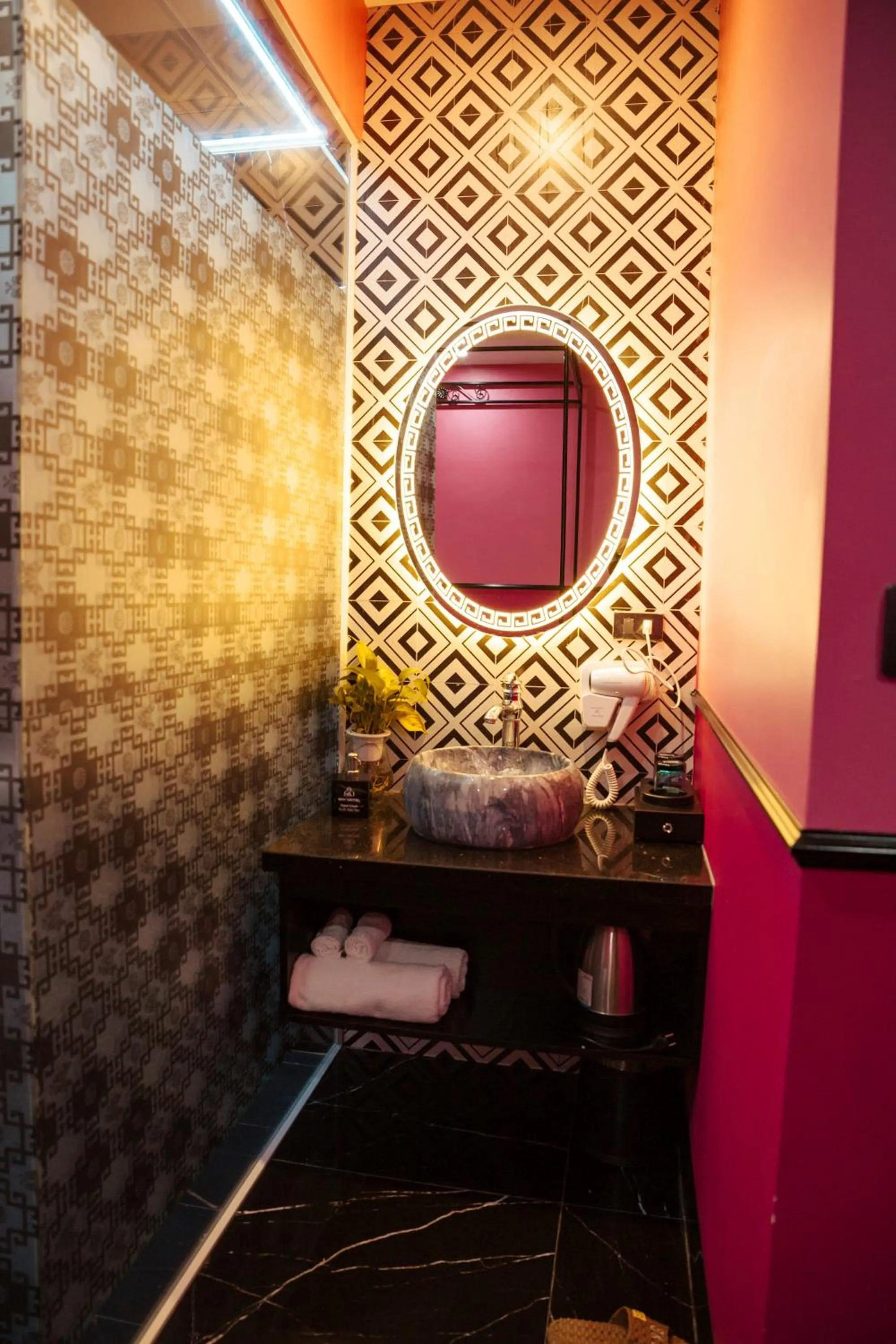 Bathroom in Sky Hotel Bắc Giang