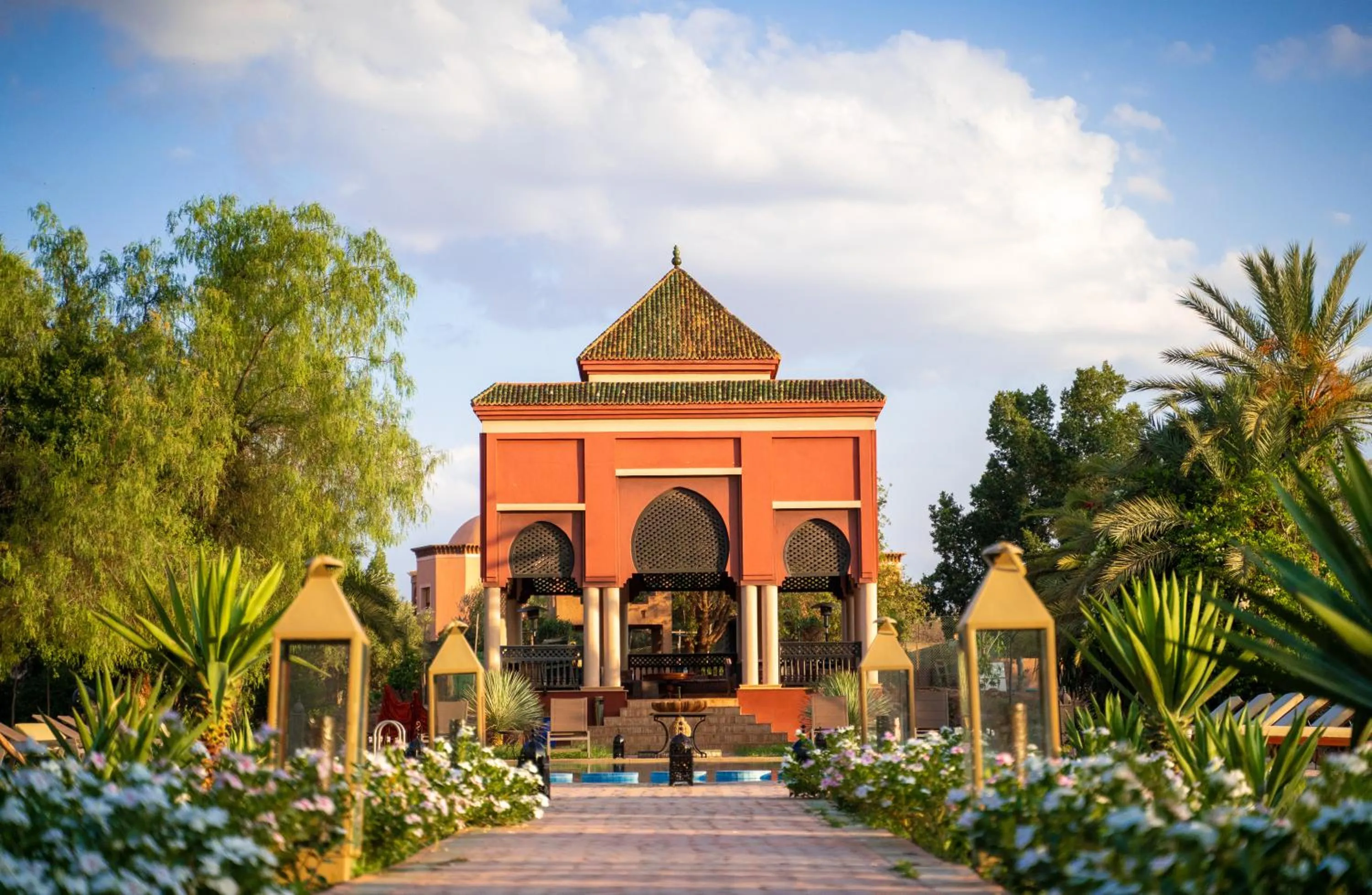 Garden in Nomadz Palace