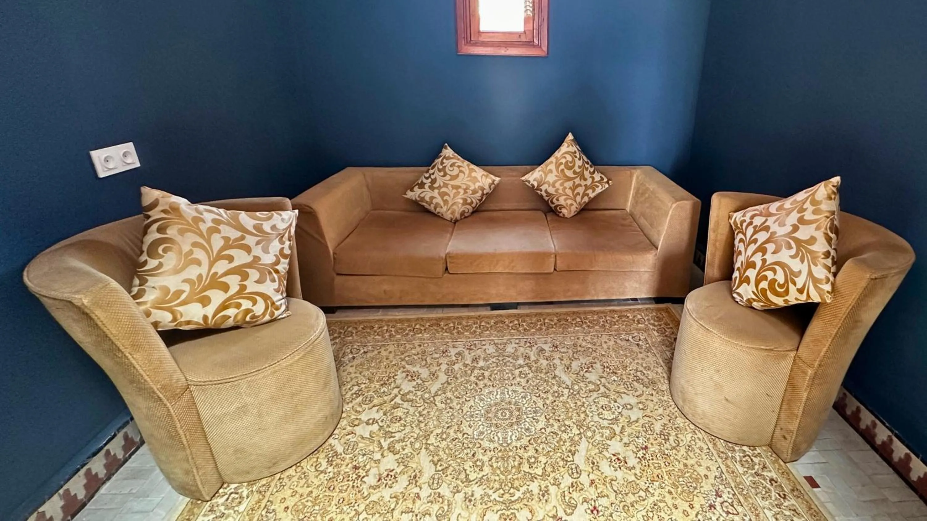 Seating area in Nomadz Palace