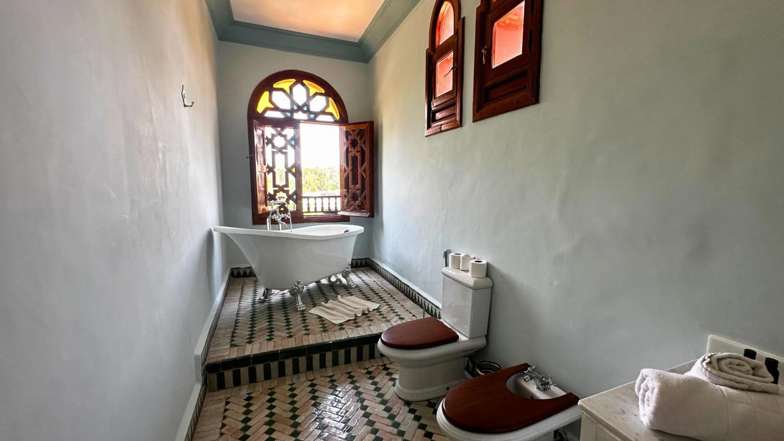 Bathroom in Nomadz Palace
