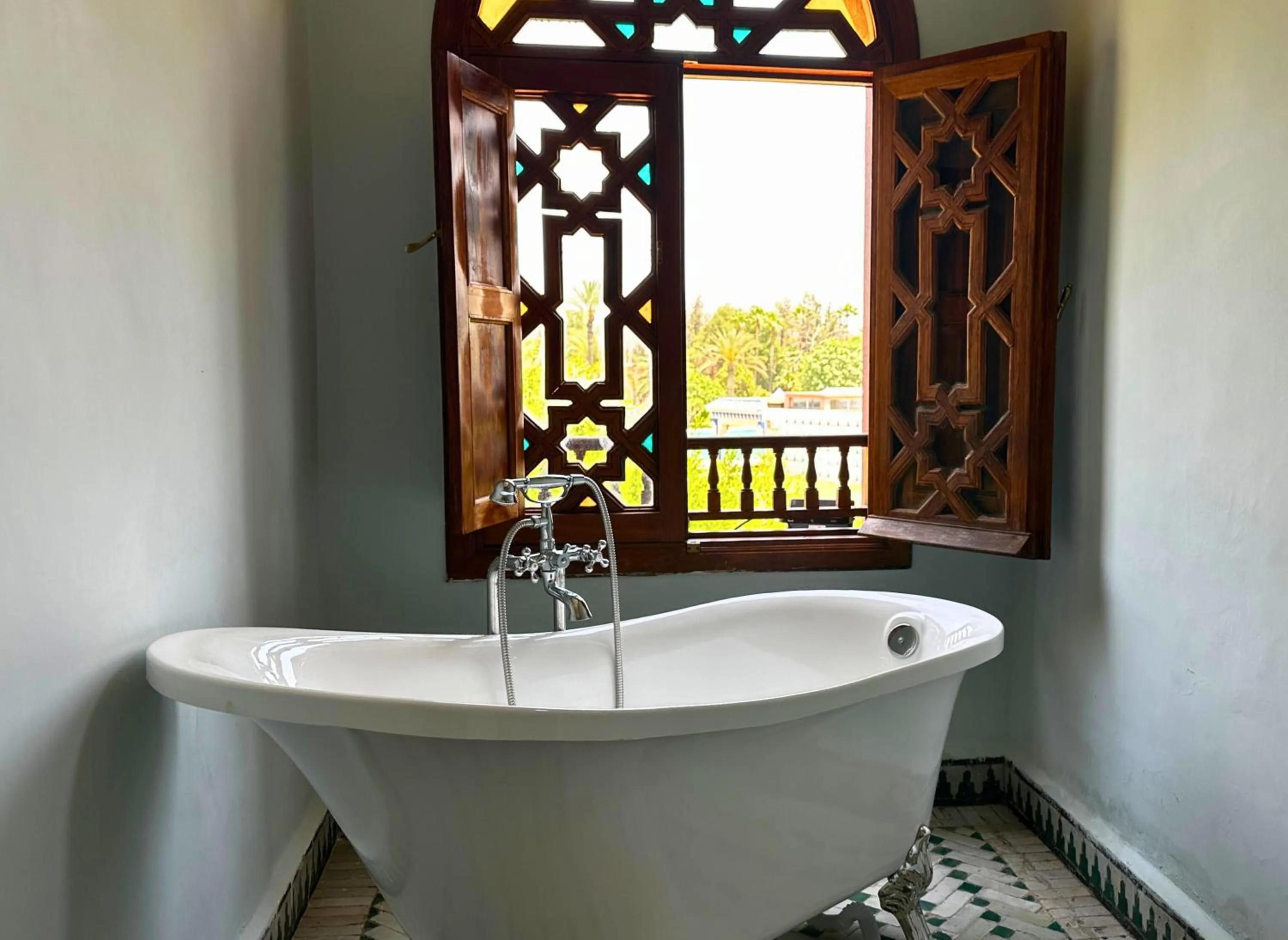 Bathroom in Nomadz Palace