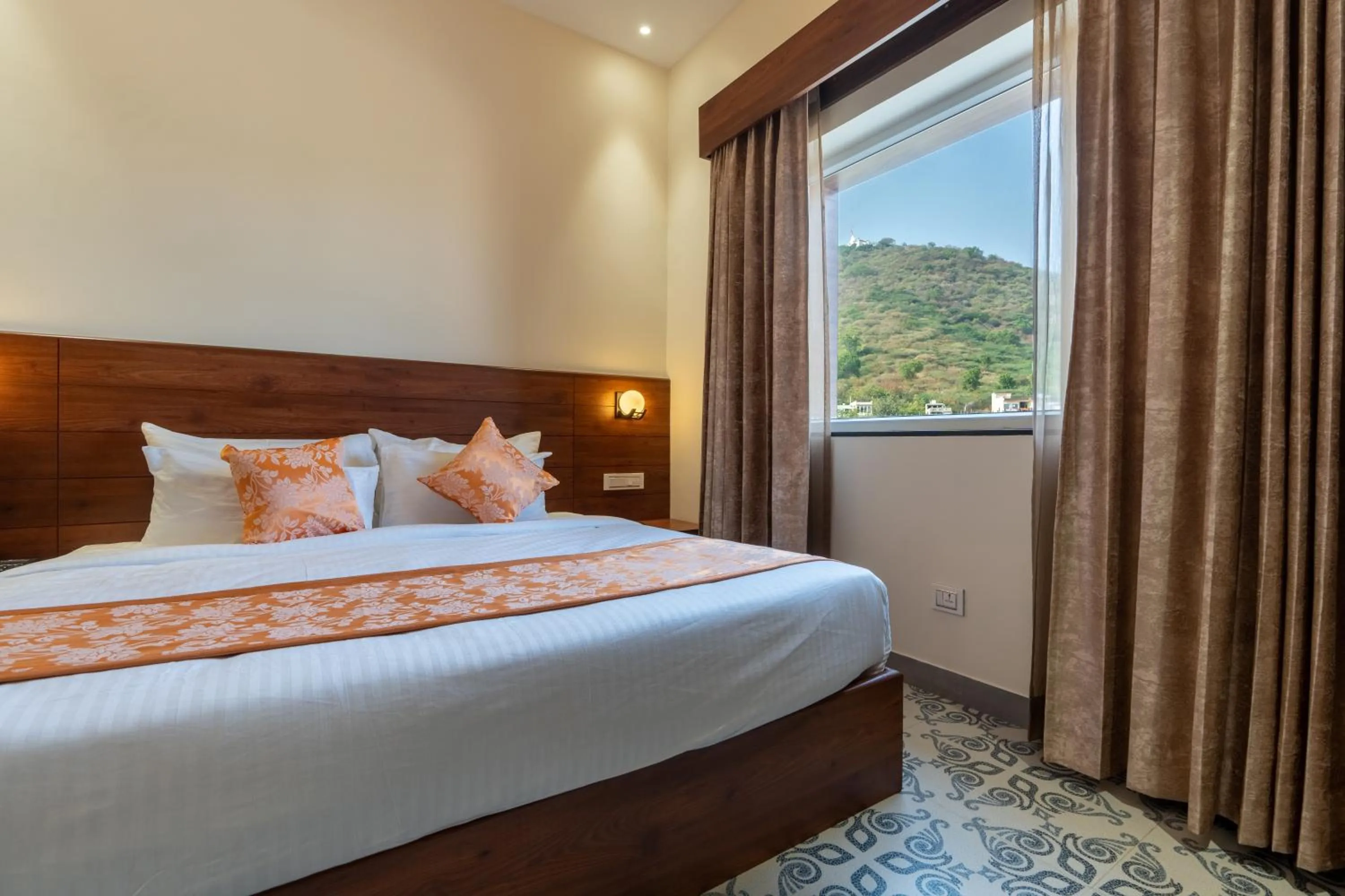 Bedroom, Bed in The Grand Fateh