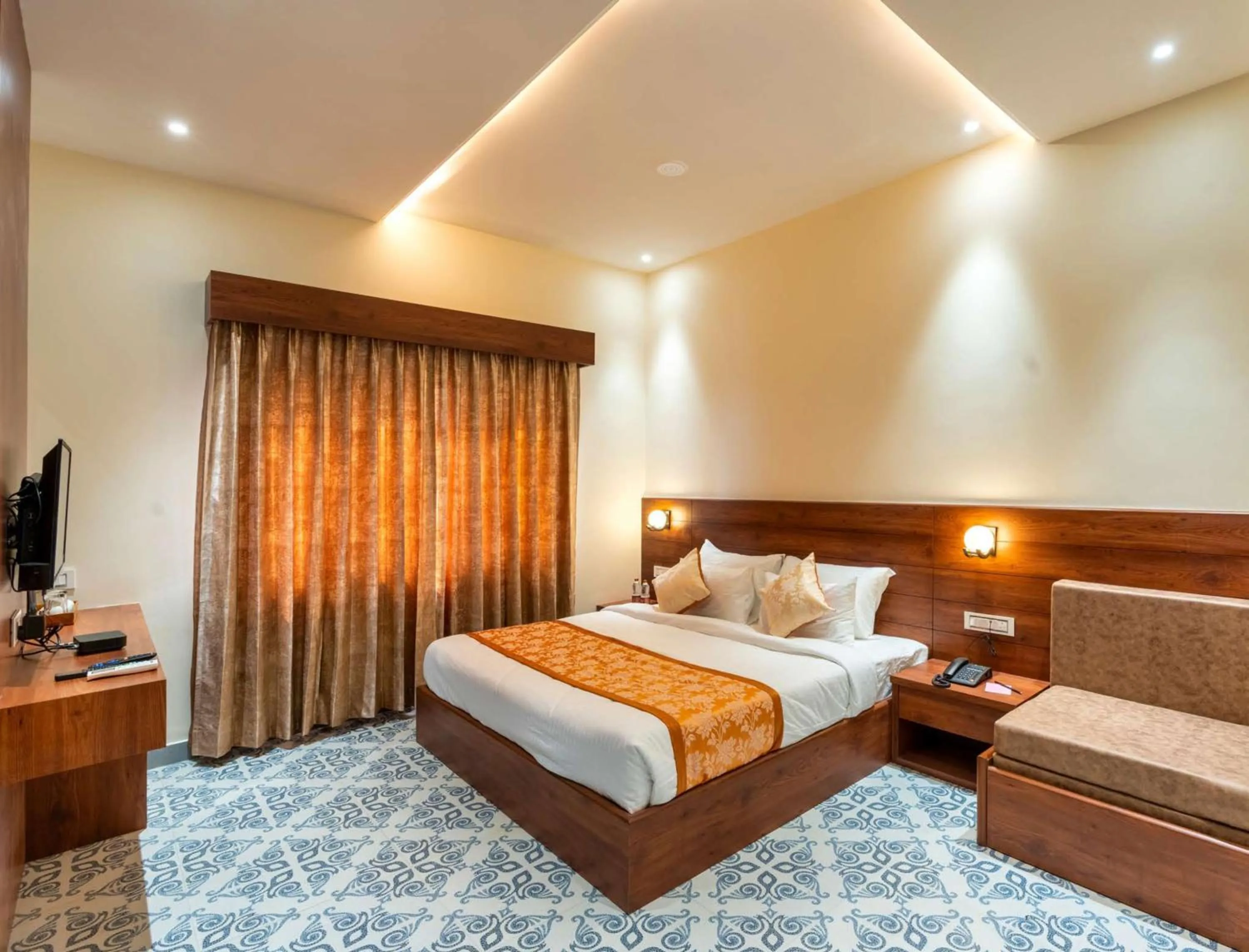 Bedroom, Bed in The Grand Fateh