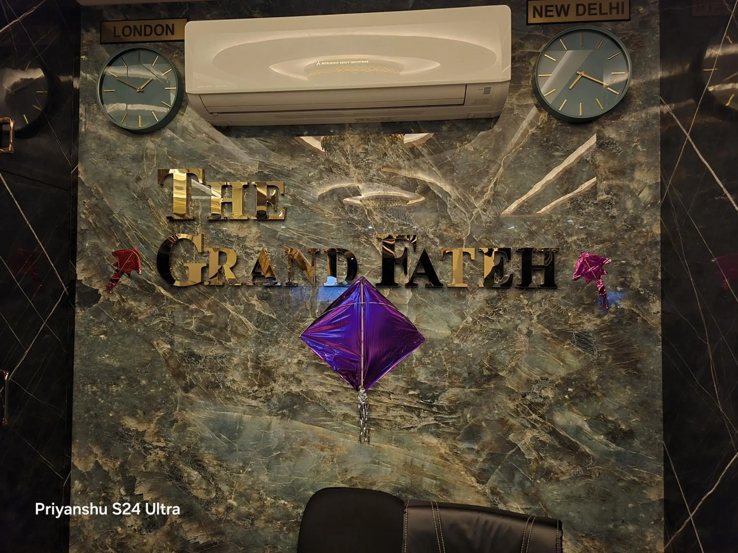 Lobby or reception in The Grand Fateh Lobby or reception in The Grand Fateh