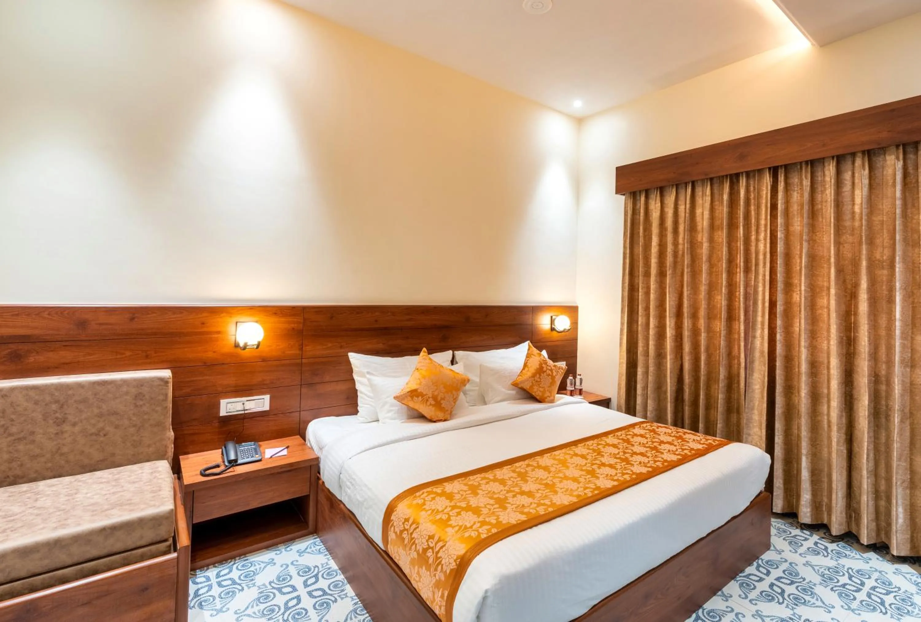 Bedroom, Bed in The Grand Fateh