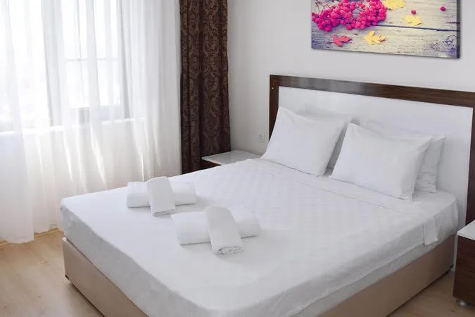 Bed in JURA HOTELS ALTINOLUK THERMAL