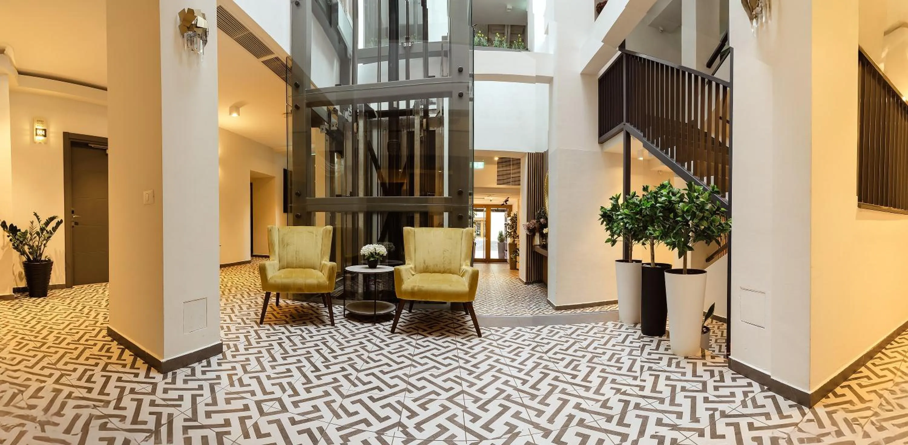 Lobby or reception in Hotel Atria