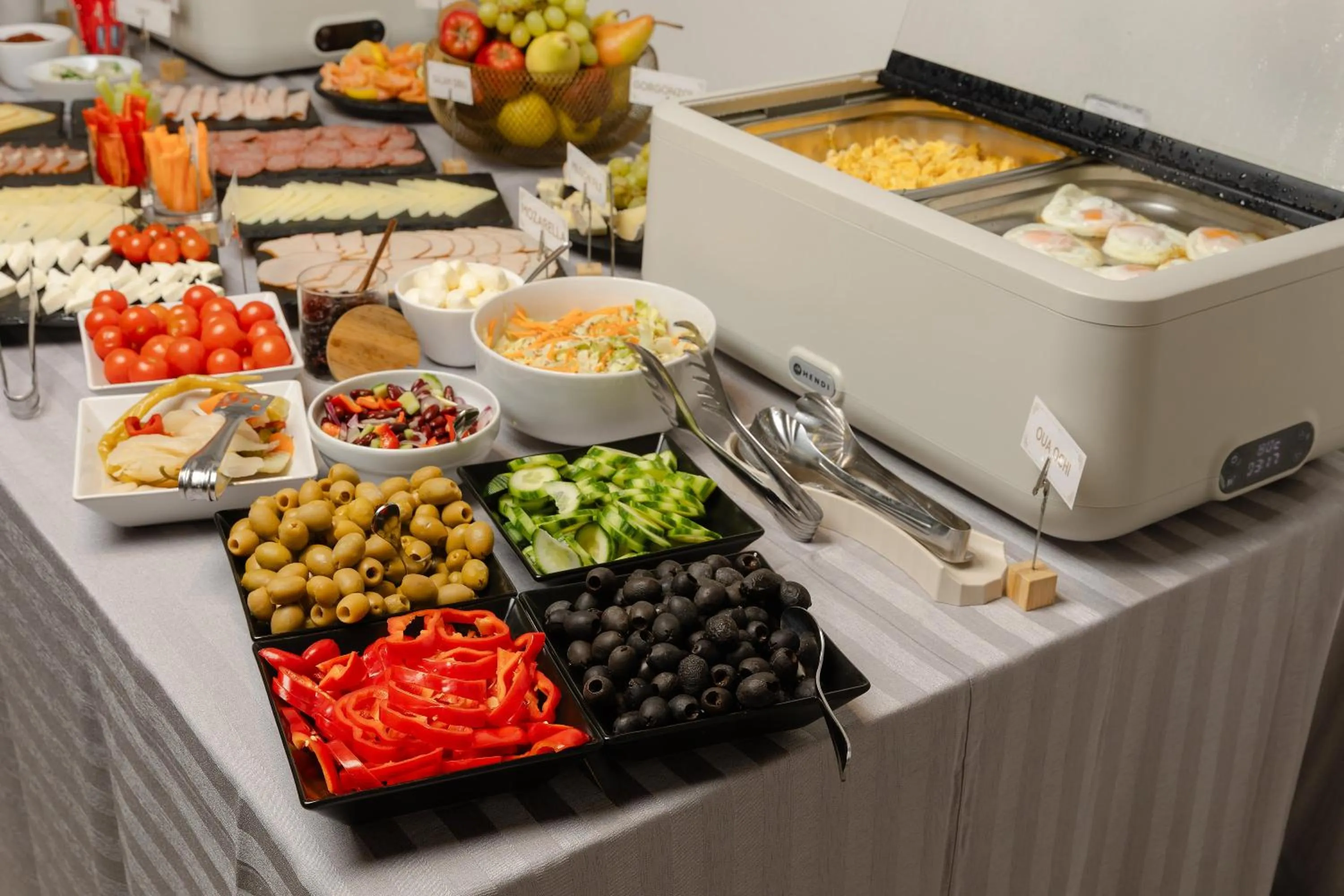 Buffet breakfast in Hotel Atria