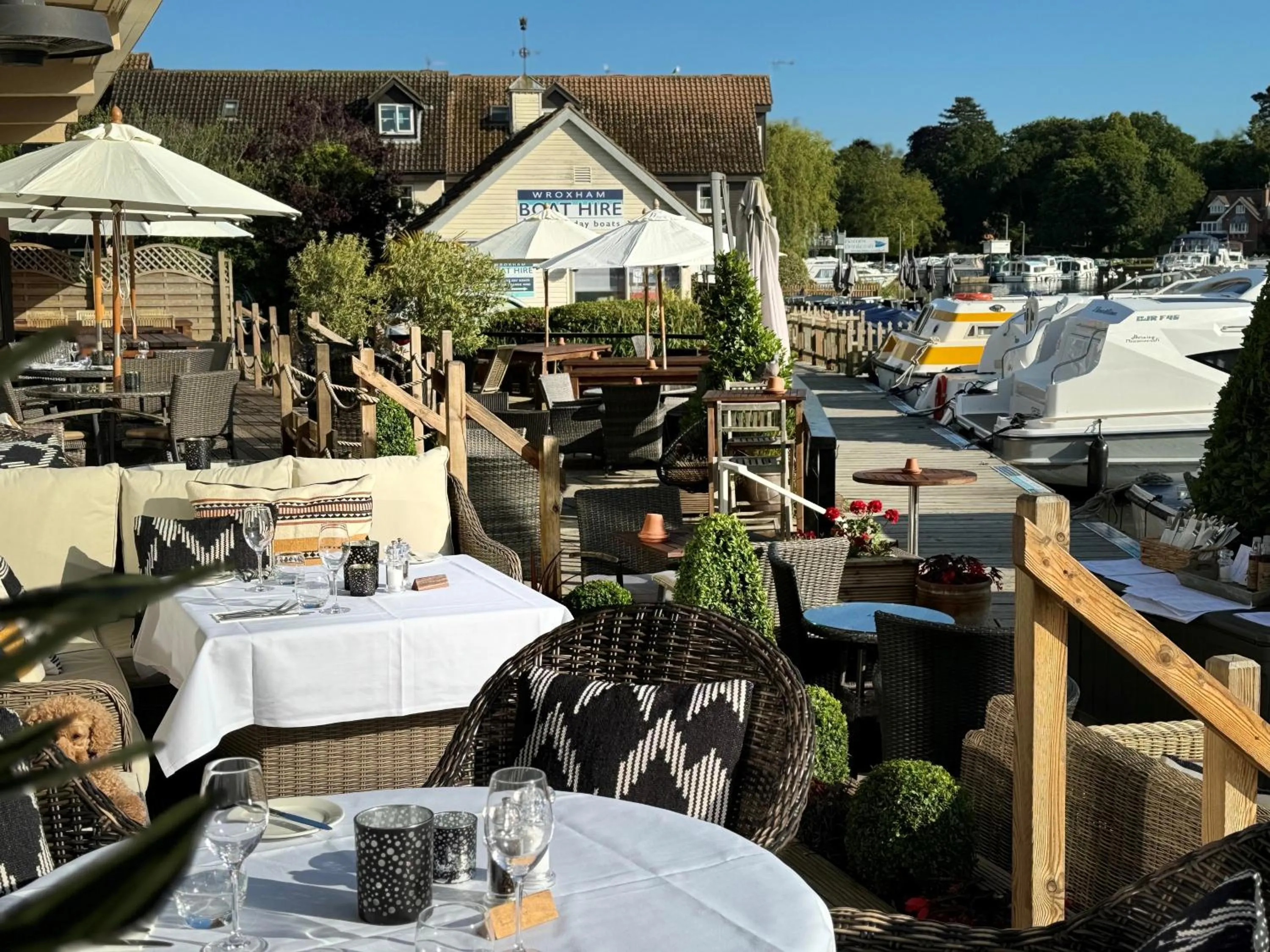 Property building in Hotel Wroxham