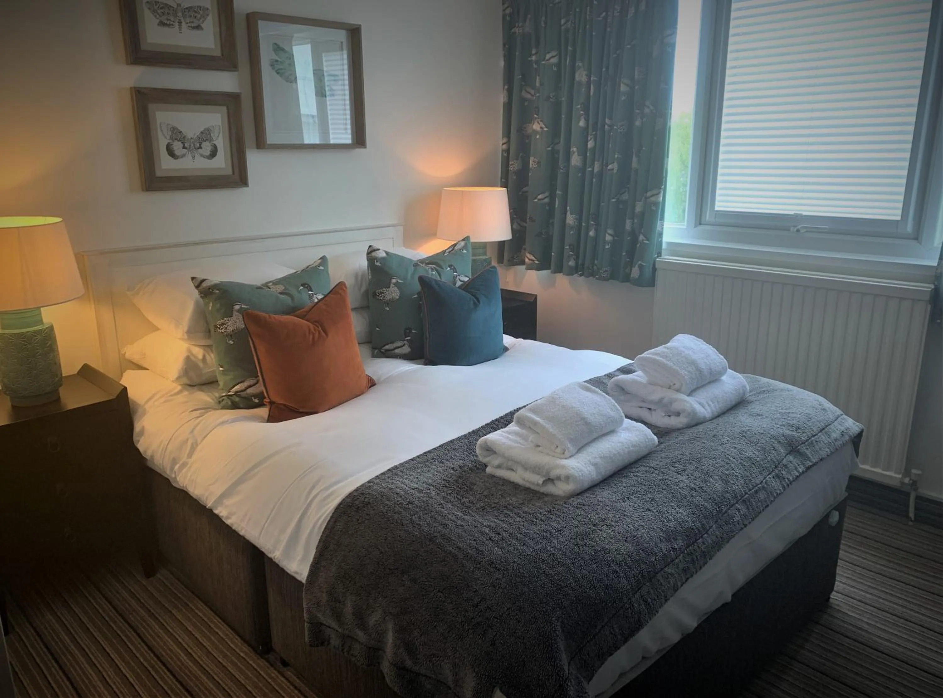 Bed in Hotel Wroxham