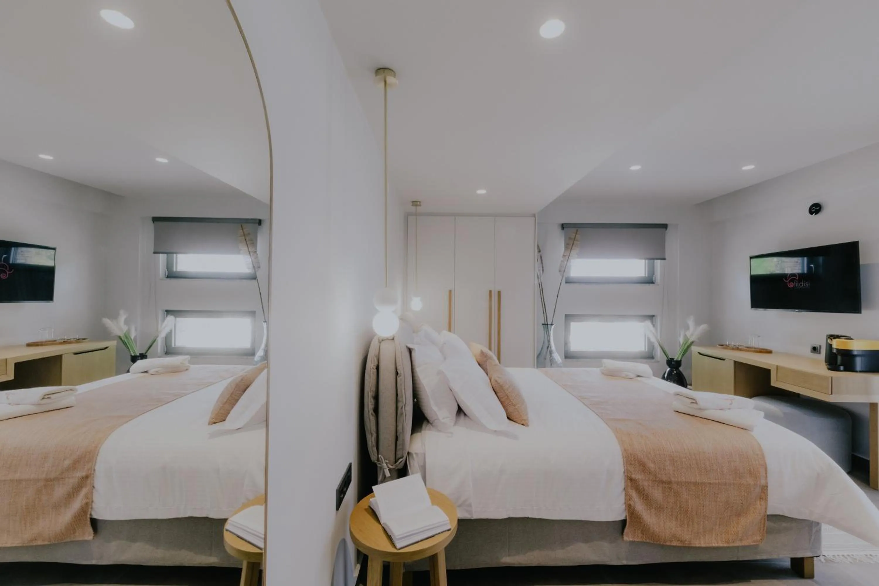 Bed in Fildisi luxury suites