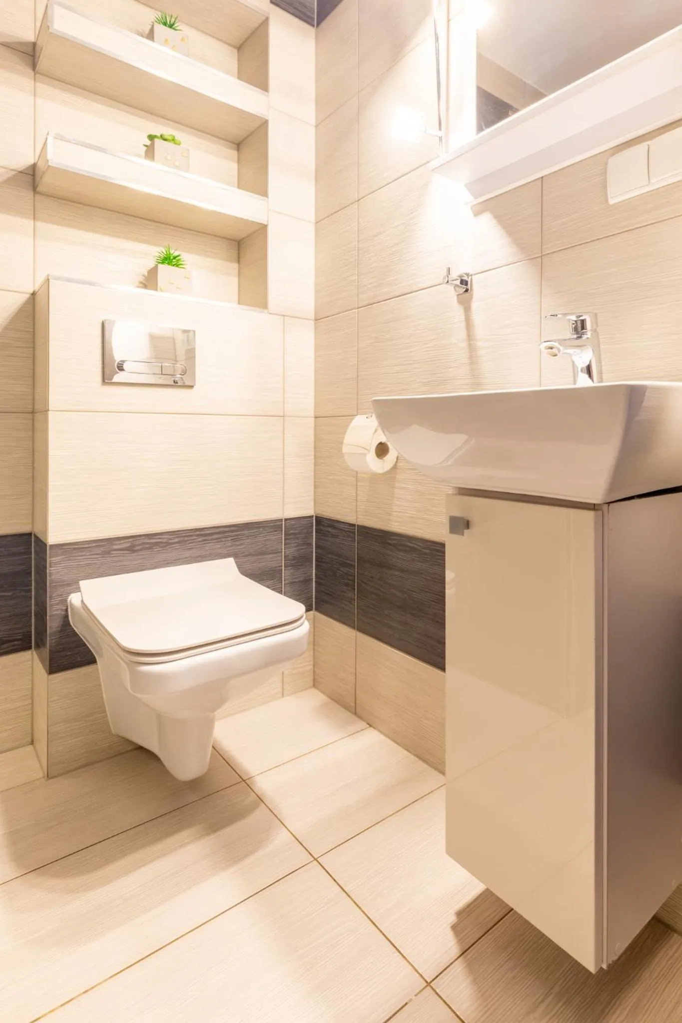 Bathroom in RentPlanet - Apartamenty Leśny Dom