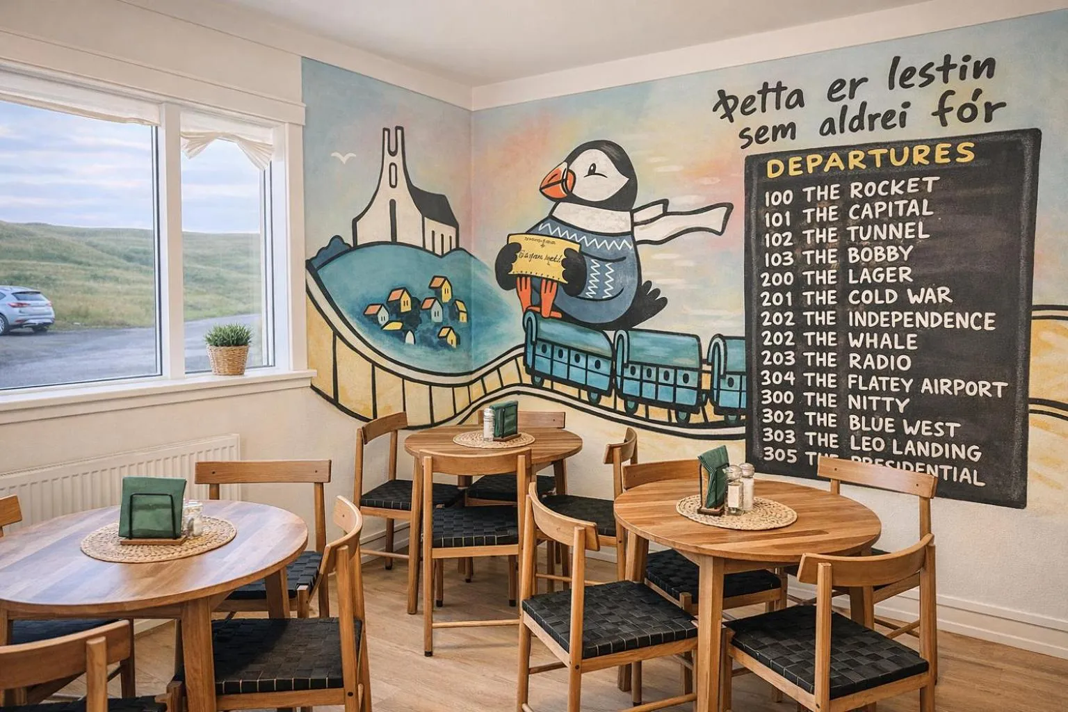 Restaurant/places to eat in The Stykkishólmur Inn by Ourhotels