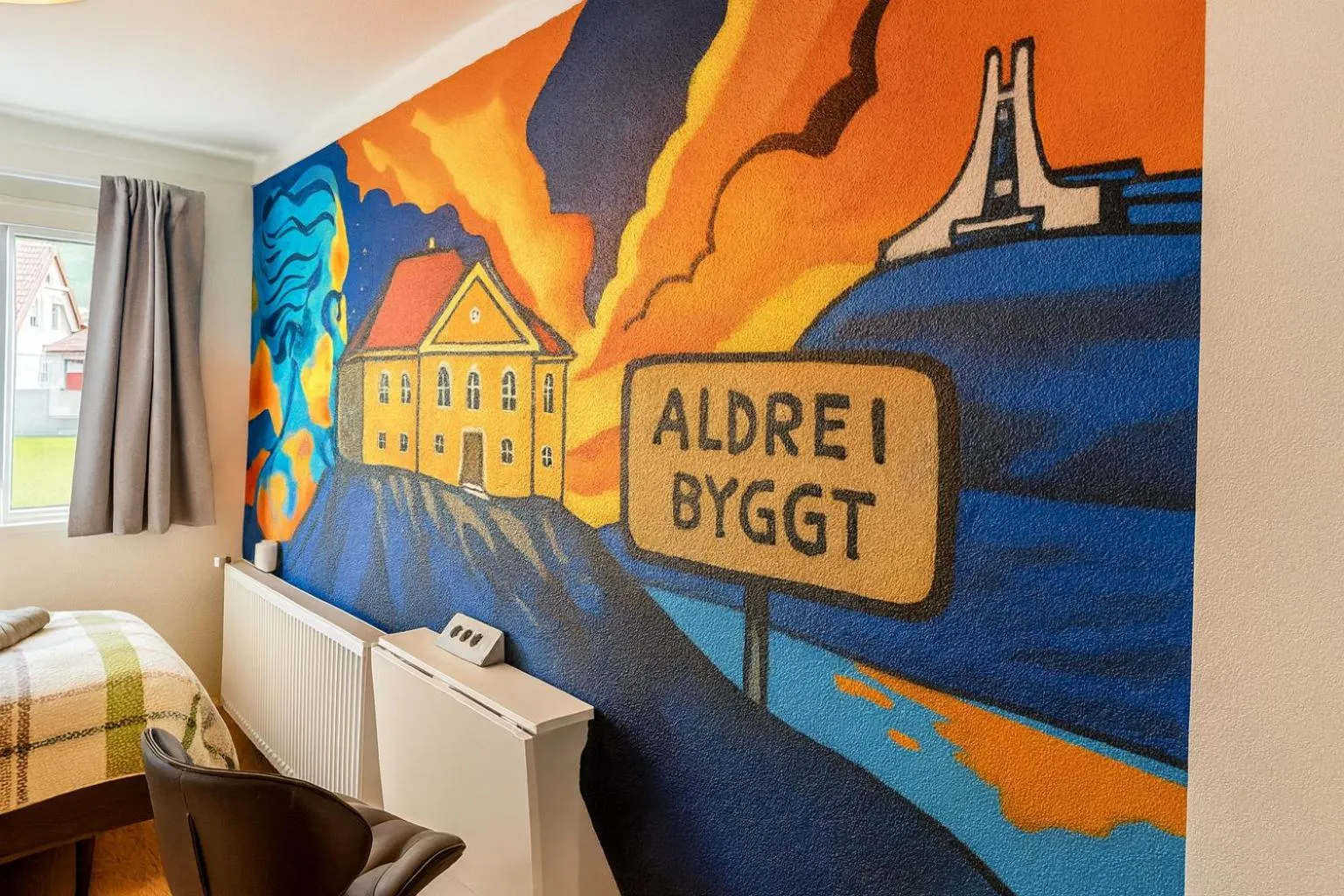 Seating area in The Stykkishólmur Inn by Ourhotels